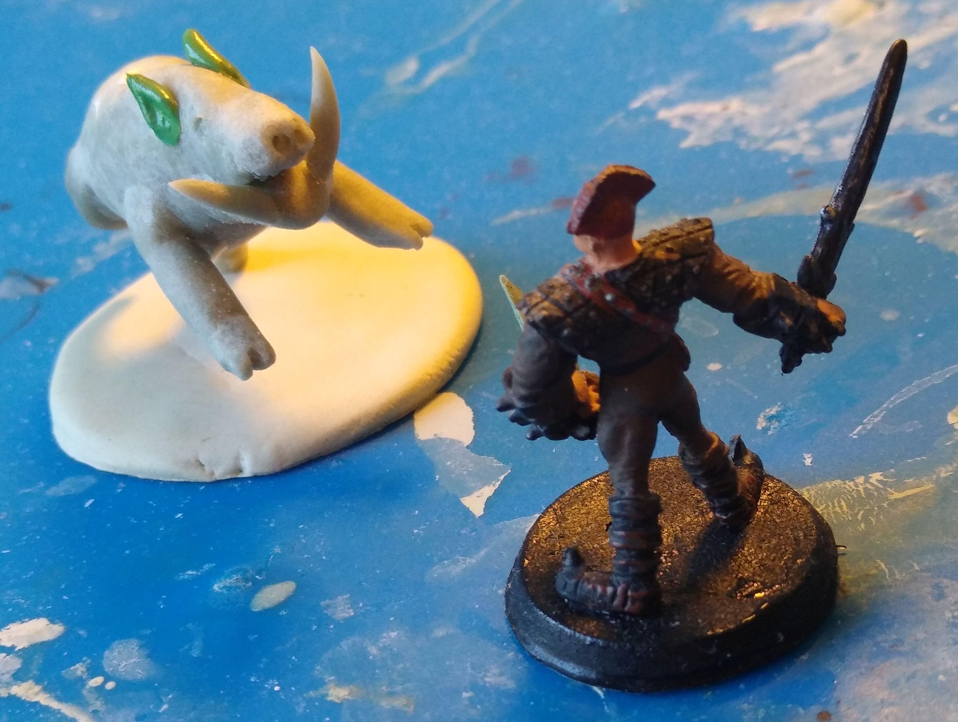 Dragon, Dungeons, Dungeons And Dragons, Mini, Miniature, Monster, Sculpting