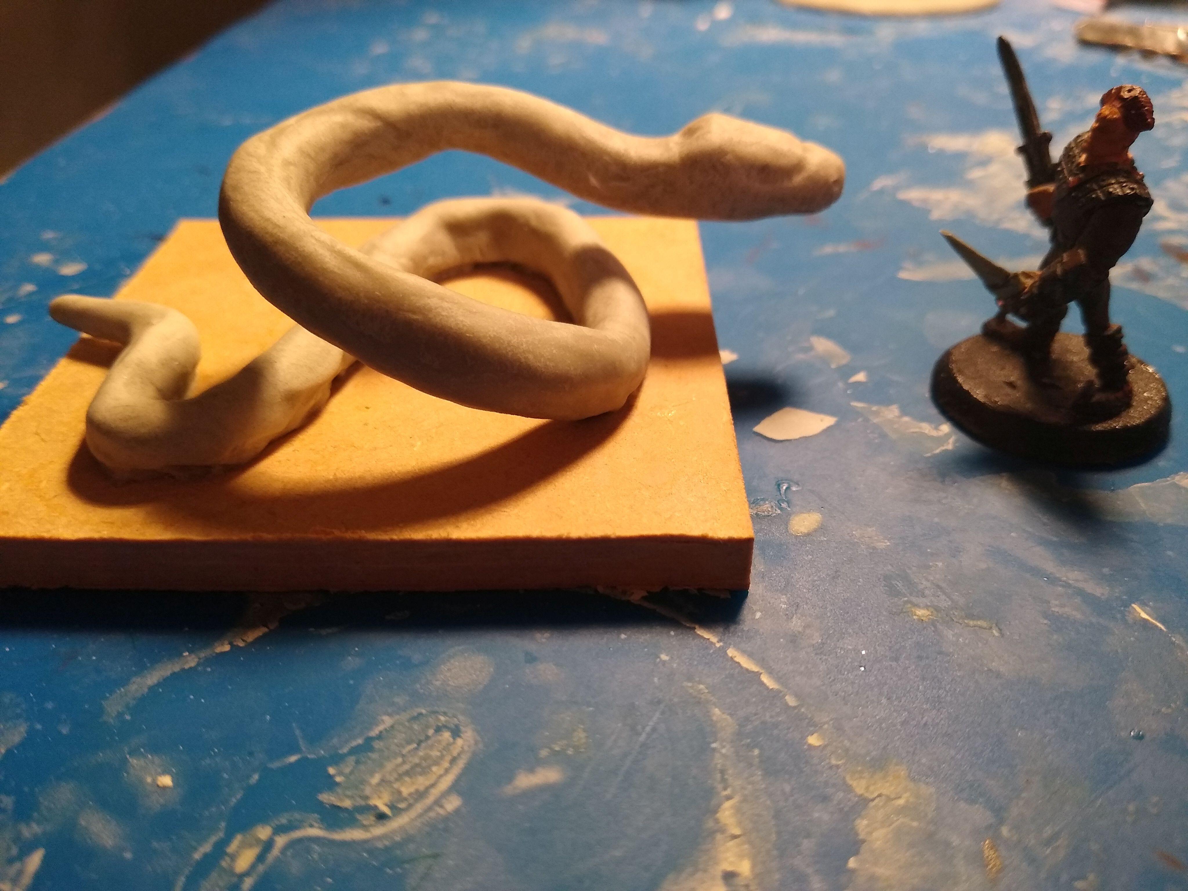 Dragon, Dungeons, Dungeons And Dragons, Mini, Miniature, Monster, Sculpting