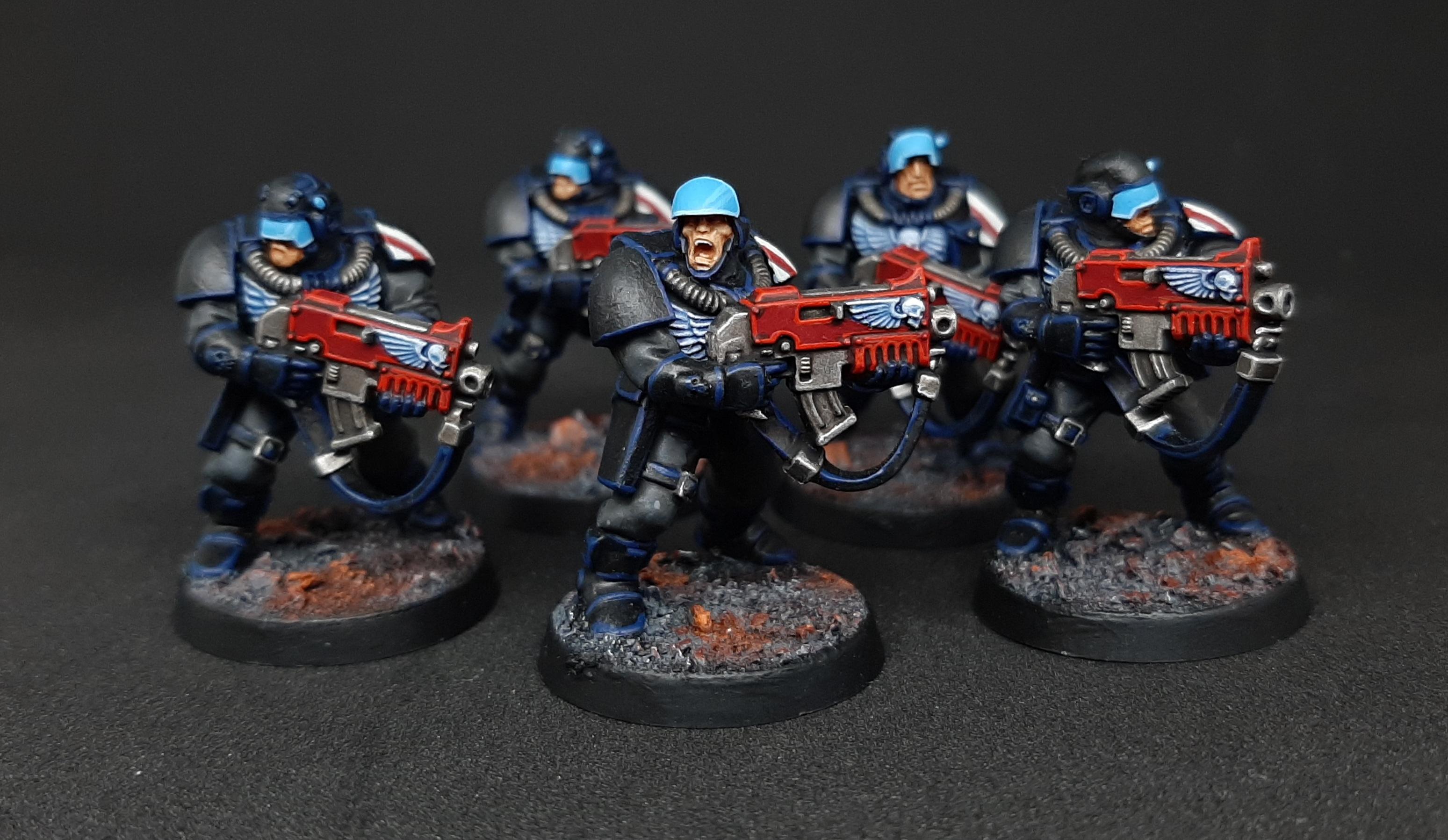 Adeptus, Adeptus Arbites, Arbitrators, Autocannon, Bolter, Boltgun, Dredd, Enforcers, Flamer, Grenade, Judge, Launcher, Necromunda, Police, Sentinel, Slugger, Stubber, Sump, Underhive