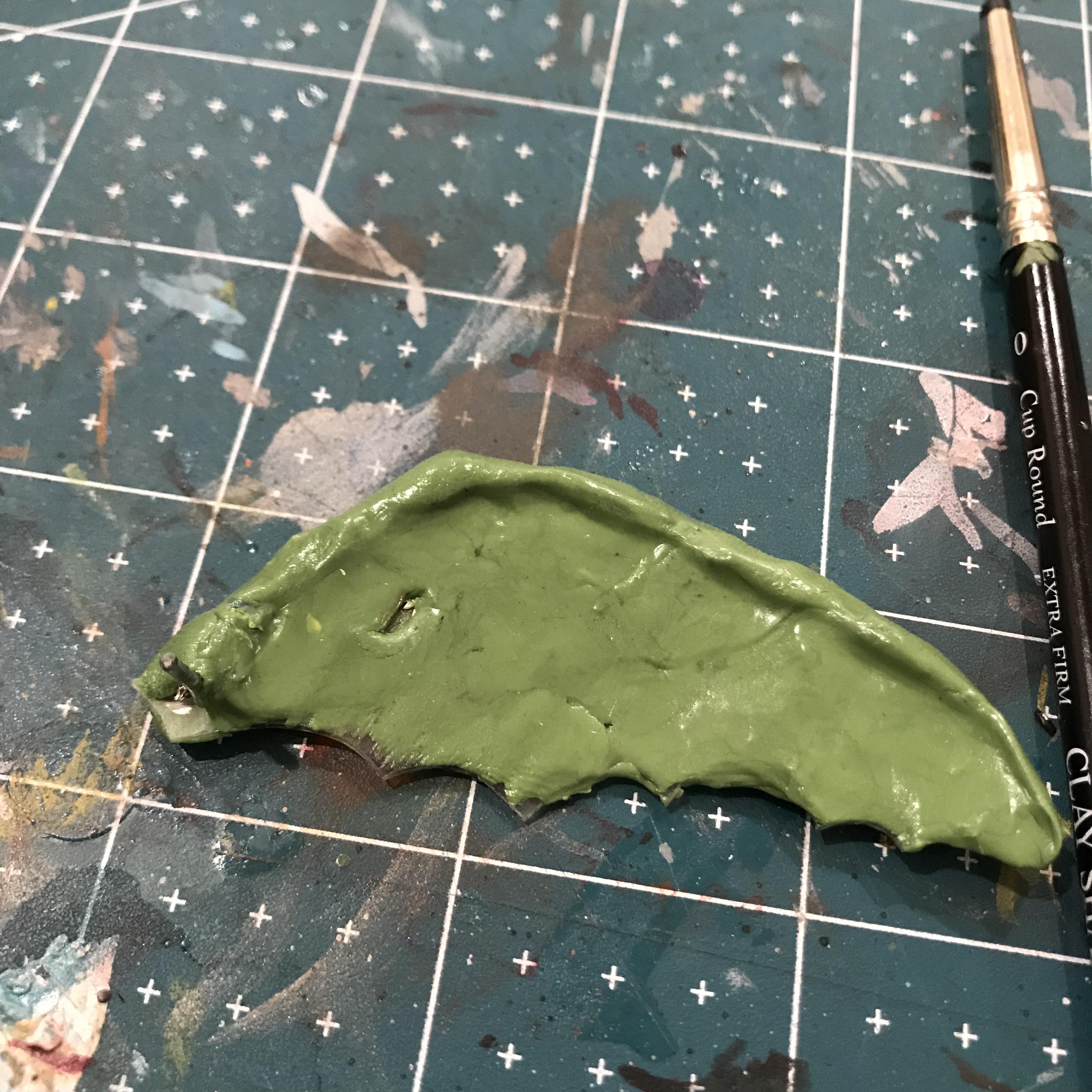 54mm, Chaos Space Marines, Conversion, Daemon Prince, Greenstuff, Inquisitor, Metal Miniatures, Nugle Conversion, Nurgle, Warhammer 40,000