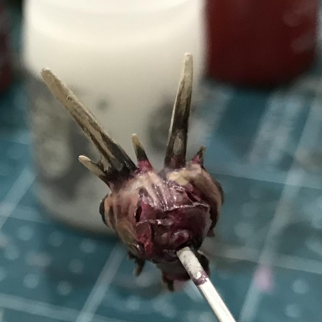 54mm, Chaos Space Marines, Conversion, Daemon Prince, Greenstuff, Inquisitor, Metal Miniatures, Nugle Conversion, Nurgle, Warhammer 40,000