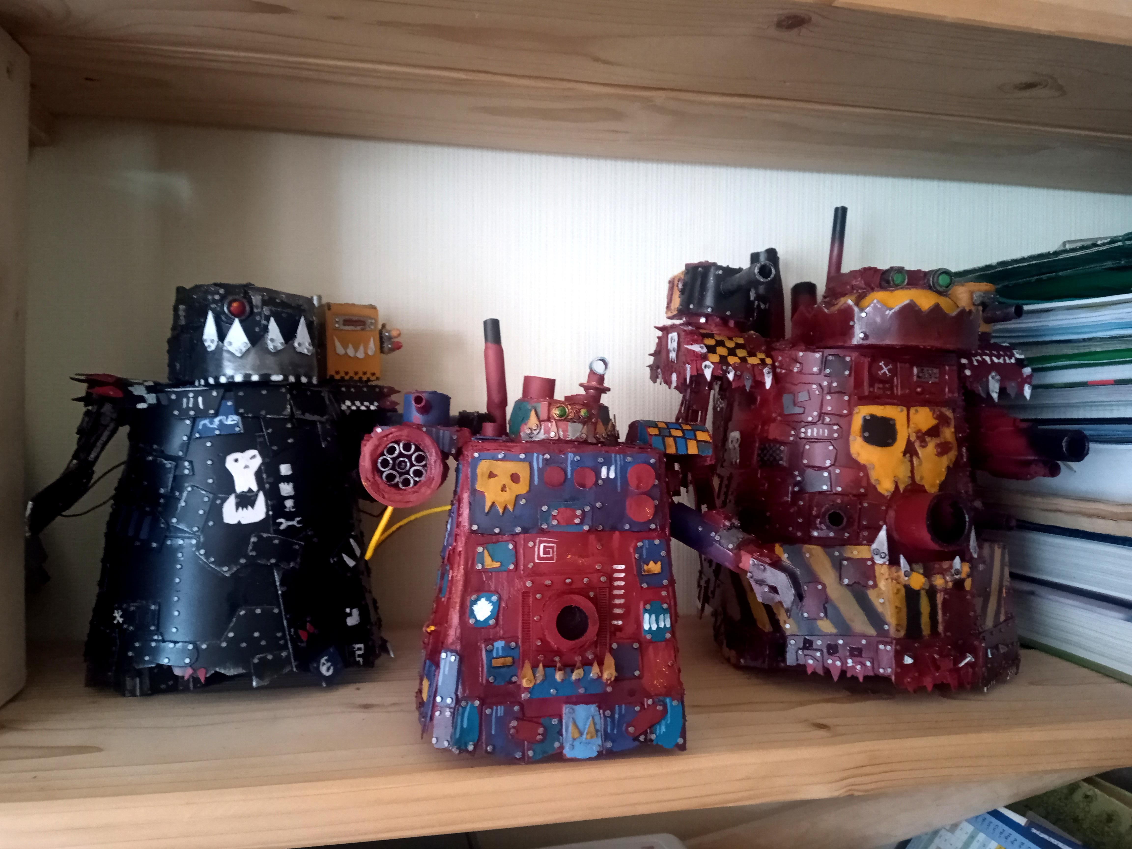 Conversion, Gargant, Idol, Mork, Orks, Scratch Build, Statue, Stompa, Walker, Warhammer 40,000