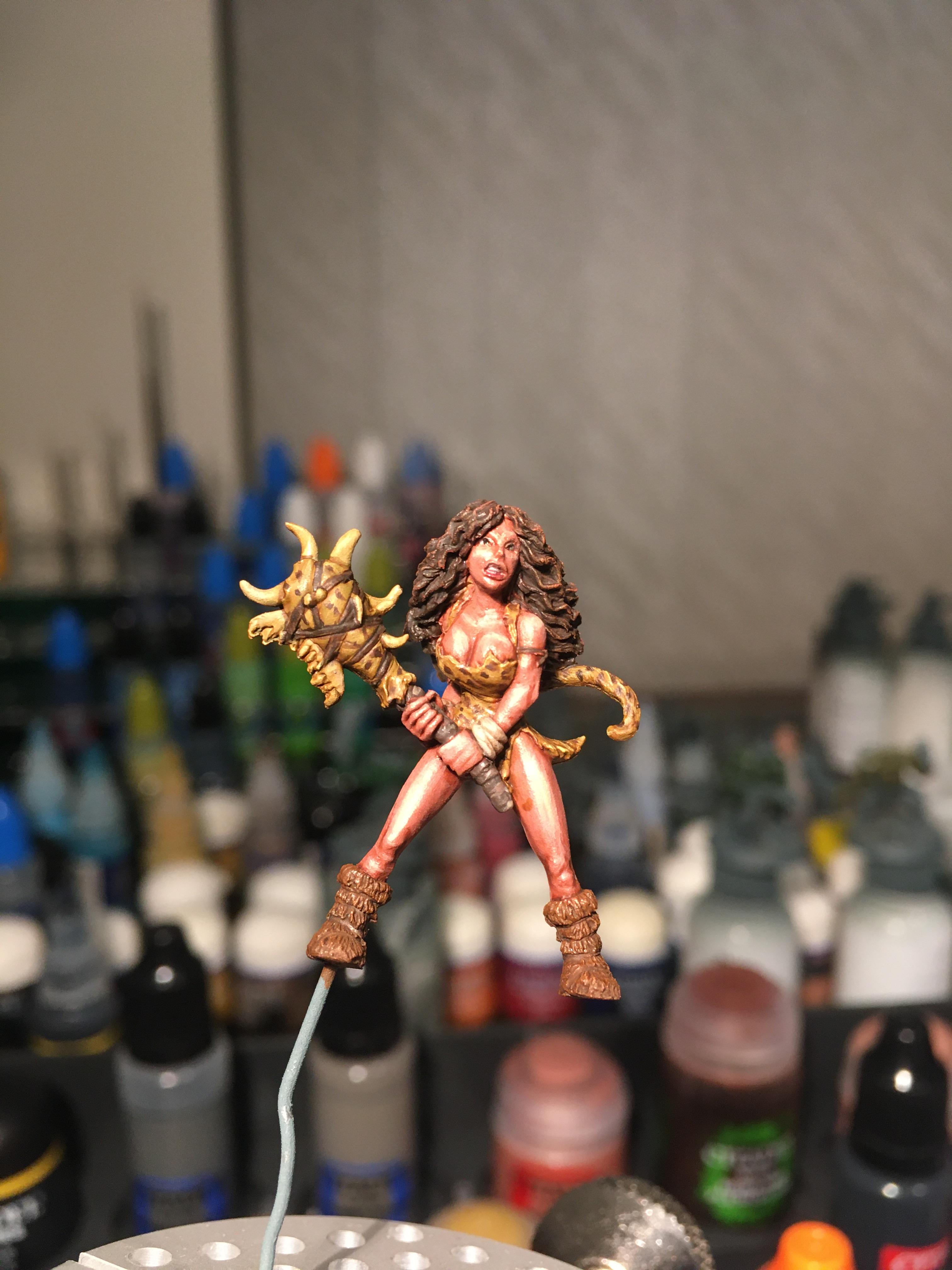 Bombshell Babes, Bombshell Miniatures, Cave Girl, Pip