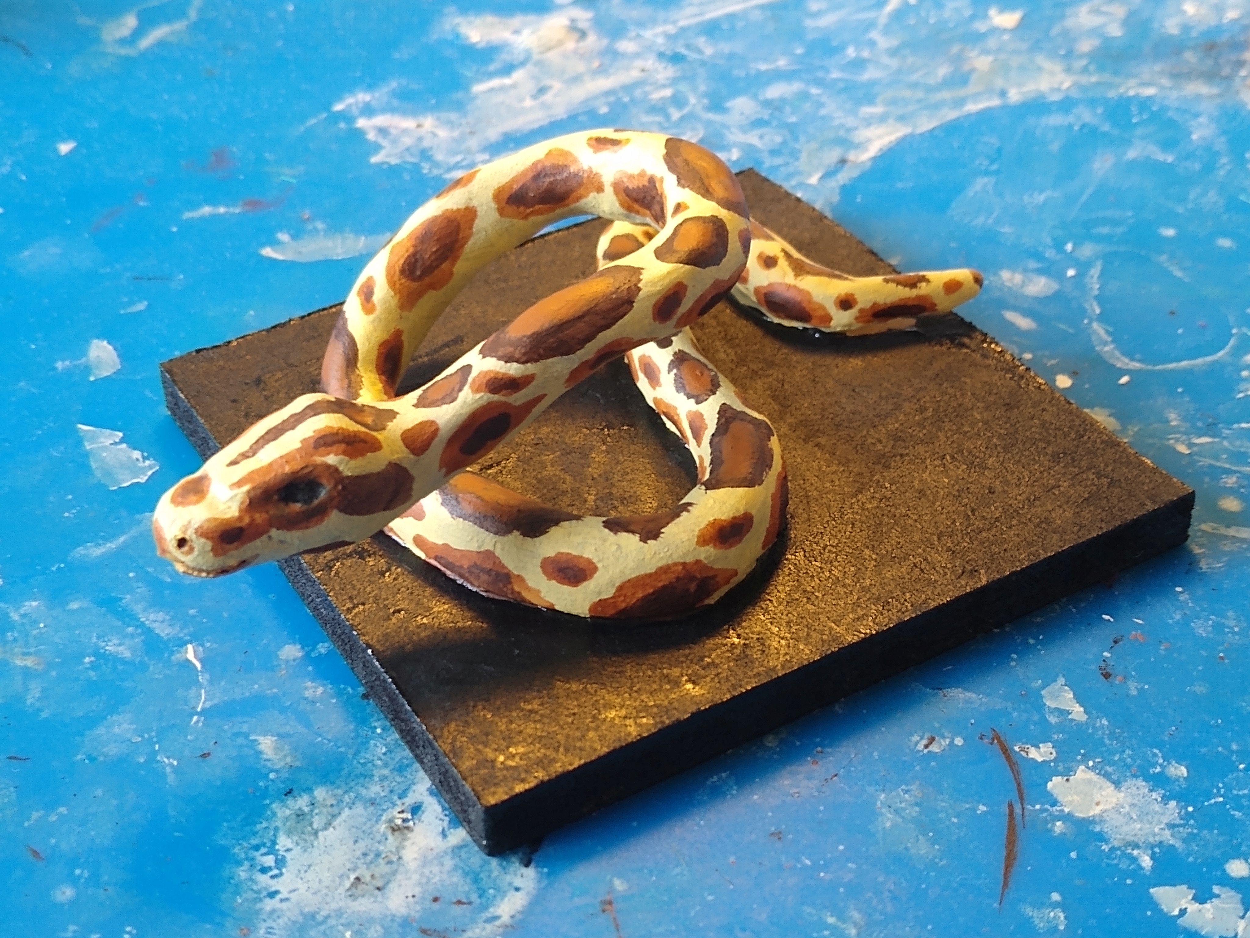 Dragon, Dungeons, Dungeons And Dragons, Giant, Mini, Miniature, Monster, Sculpting, Snake