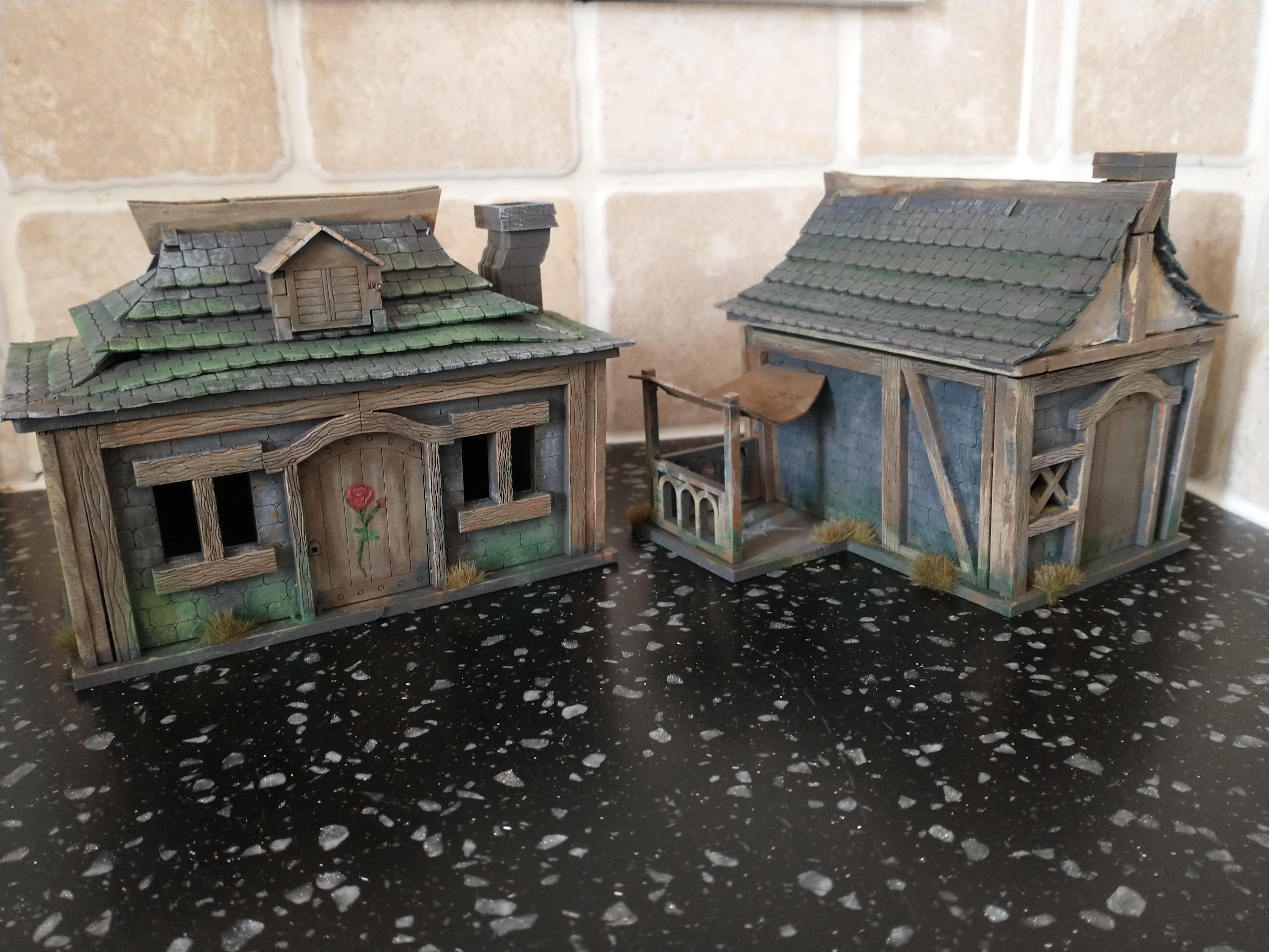 Briar rose cottage And Compass Cottage
