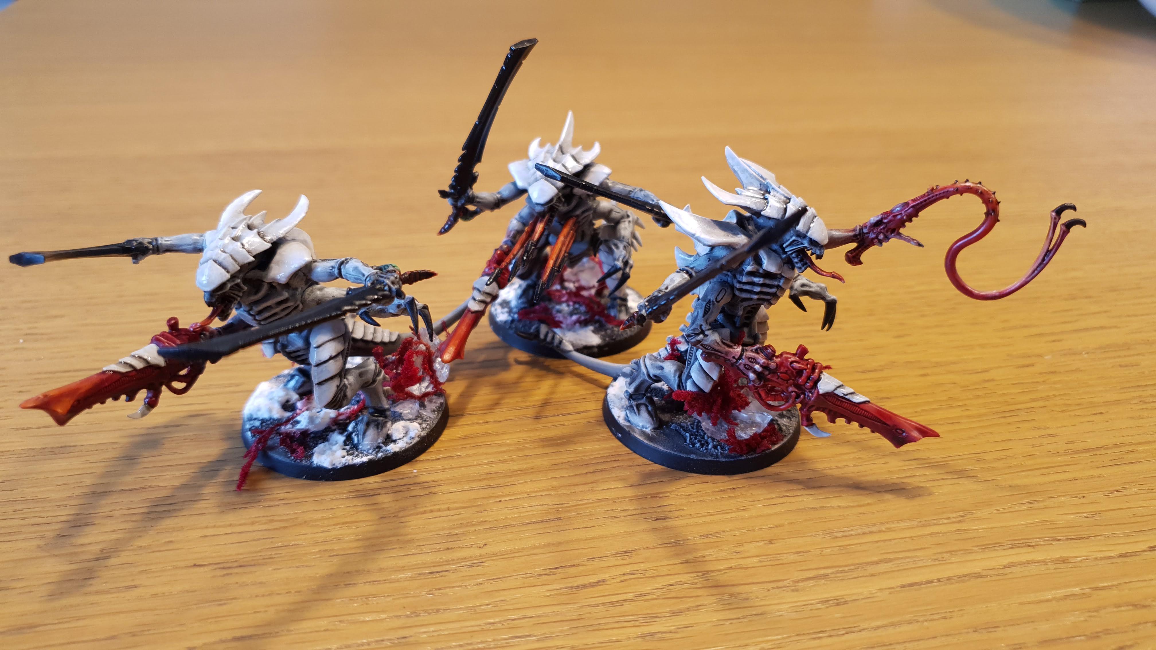Black, Red, Typhon, Tyranids, Warriors, White