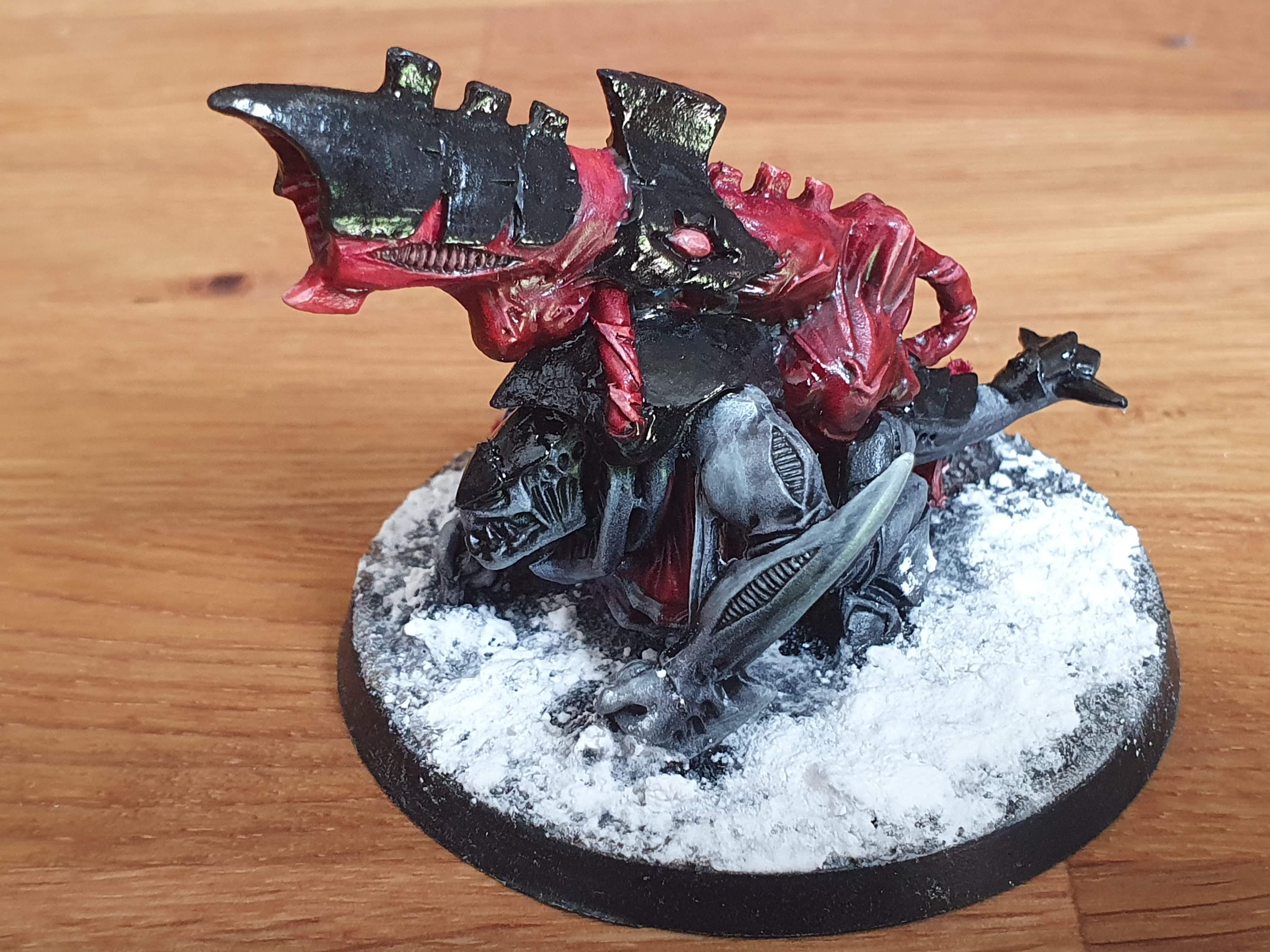 Biovore, Black, Red, Typhon, Tyranids, White