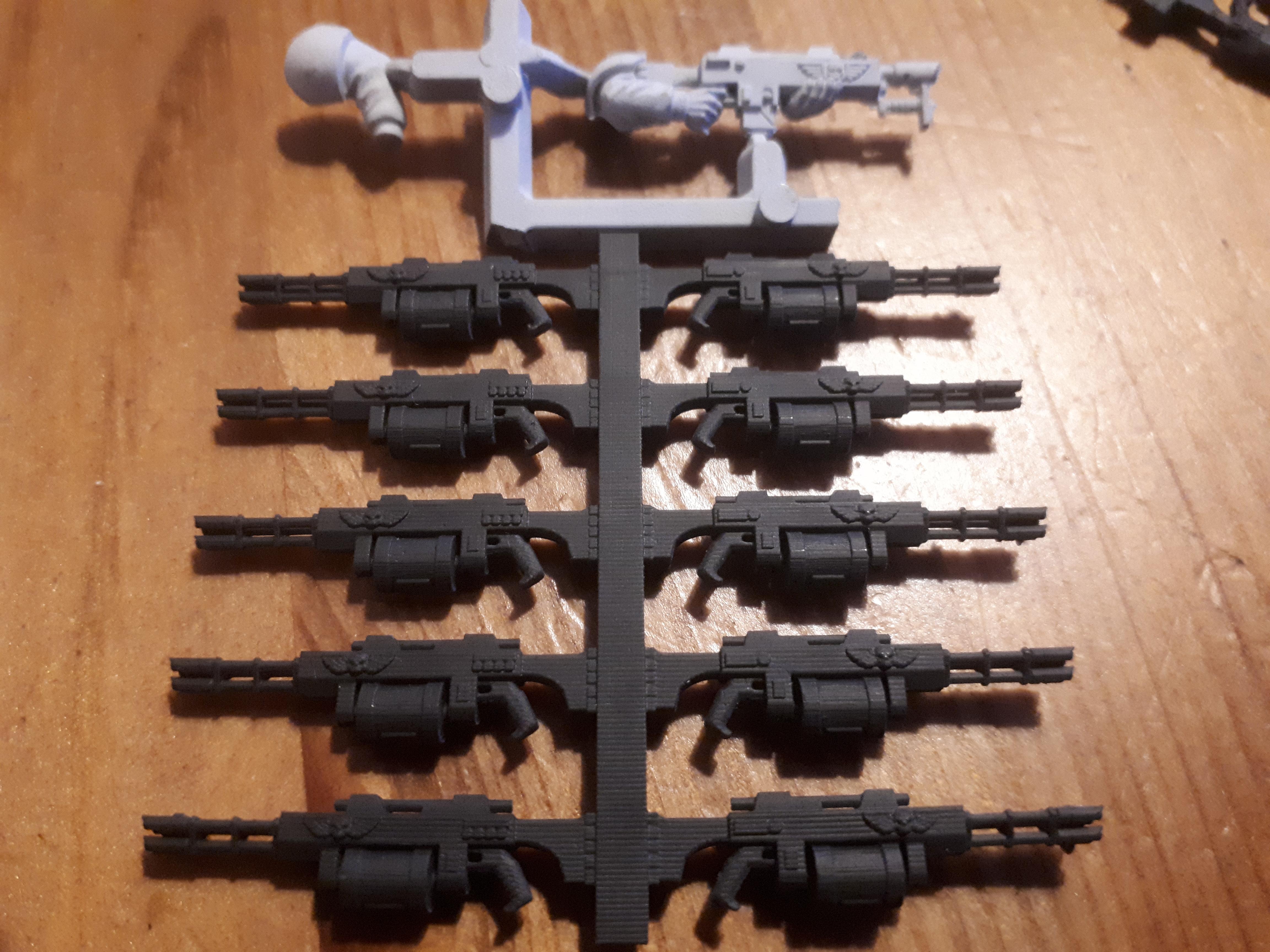 3d Printing, Imperial Guard, Shotlas