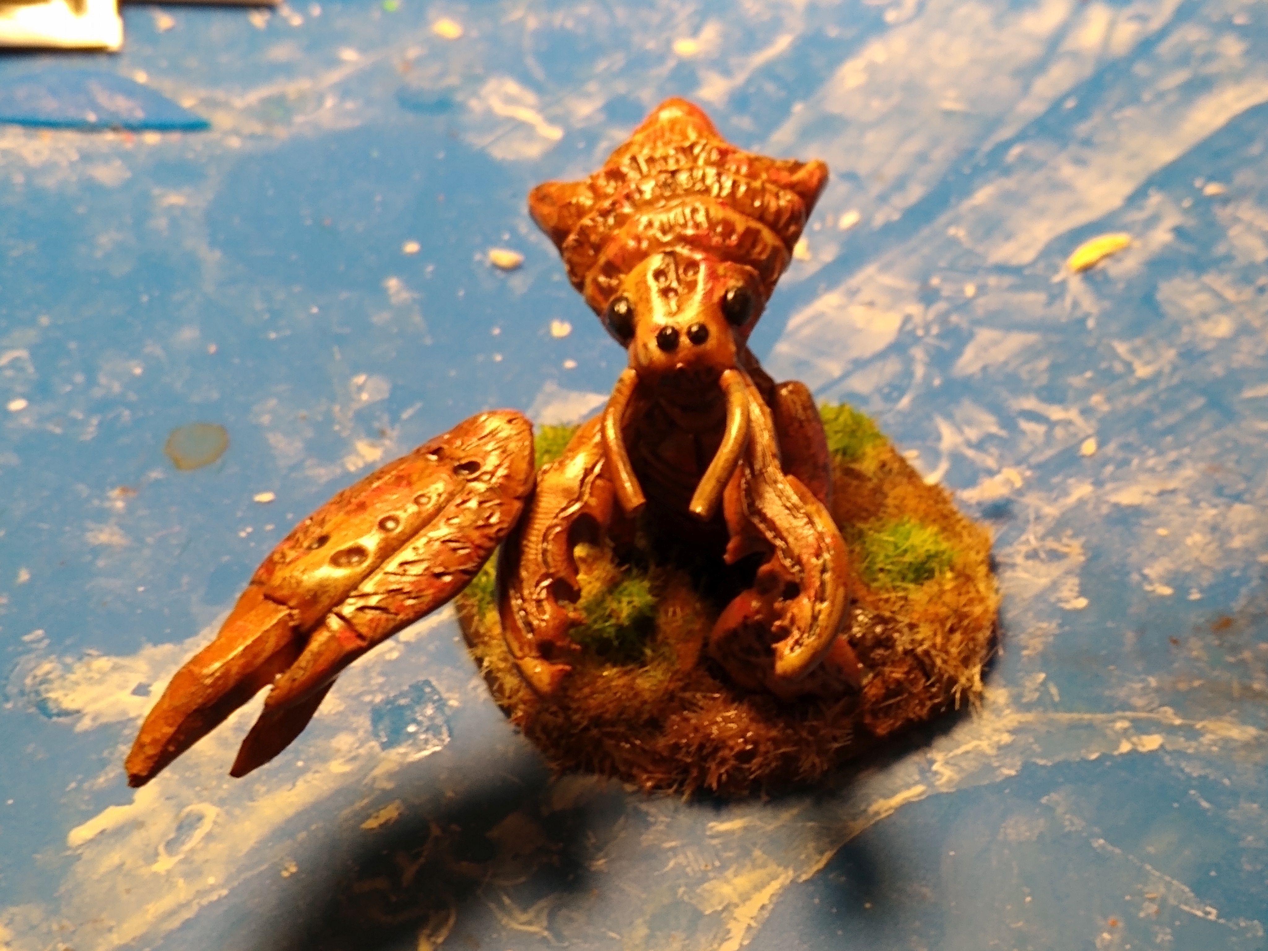 Ankheg, Dragon, Dungeons, Dungeons And Dragons, Mini, Miniature, Monster, Sculpting