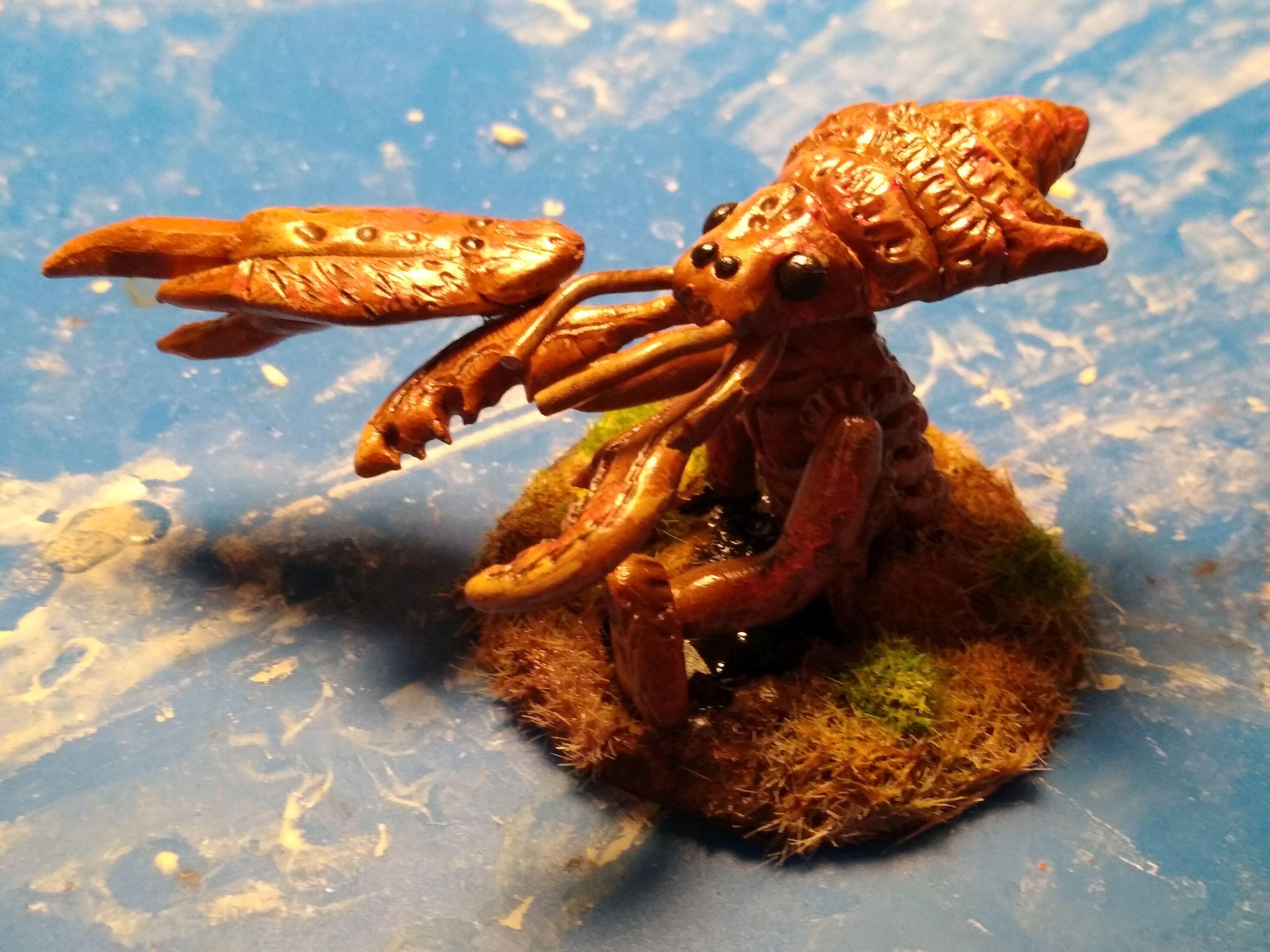 Ankheg, Dragon, Dungeons, Dungeons And Dragons, Mini, Miniature, Monster, Sculpting