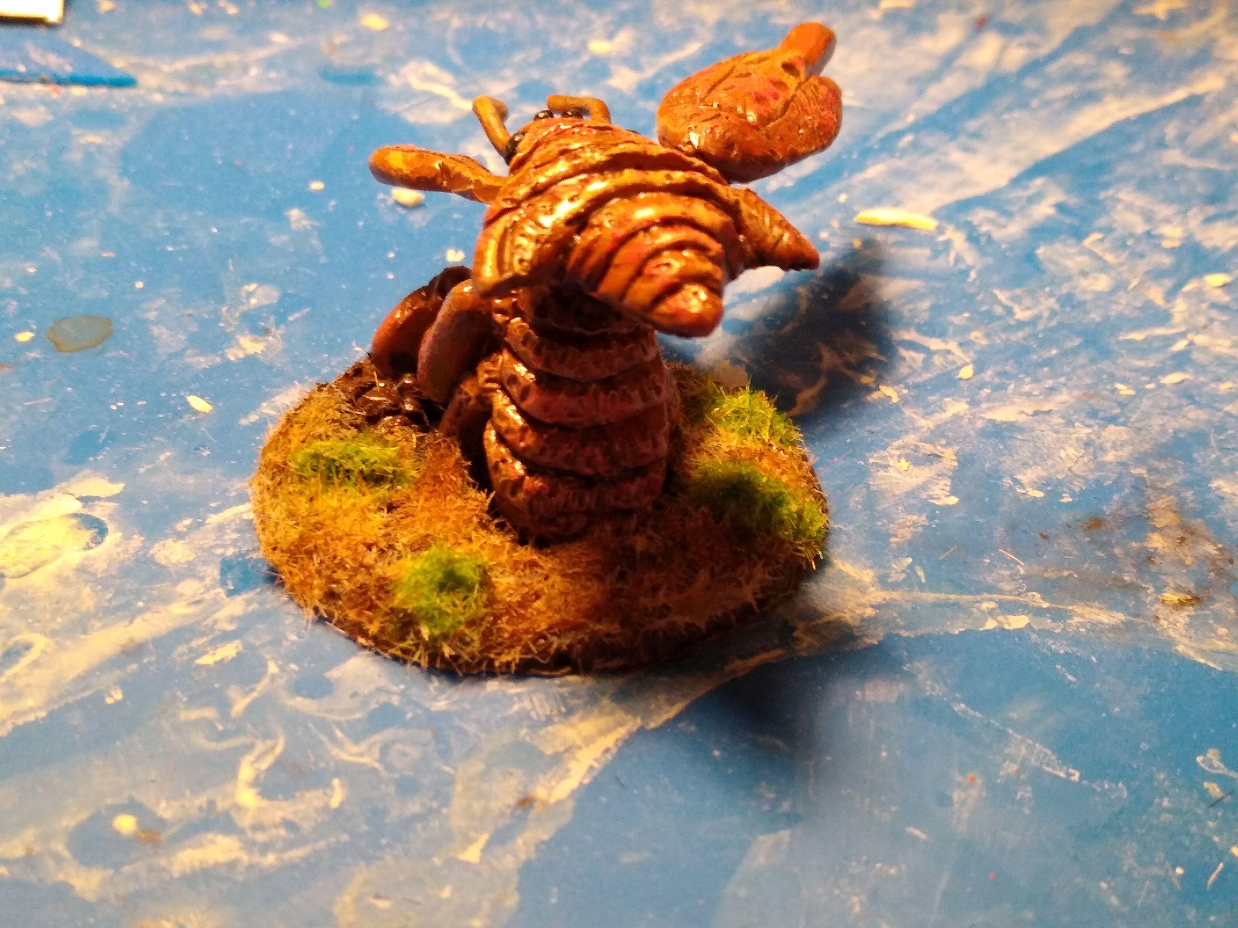 Ankheg, Dragon, Dungeons, Dungeons And Dragons, Mini, Miniature, Monster, Sculpting