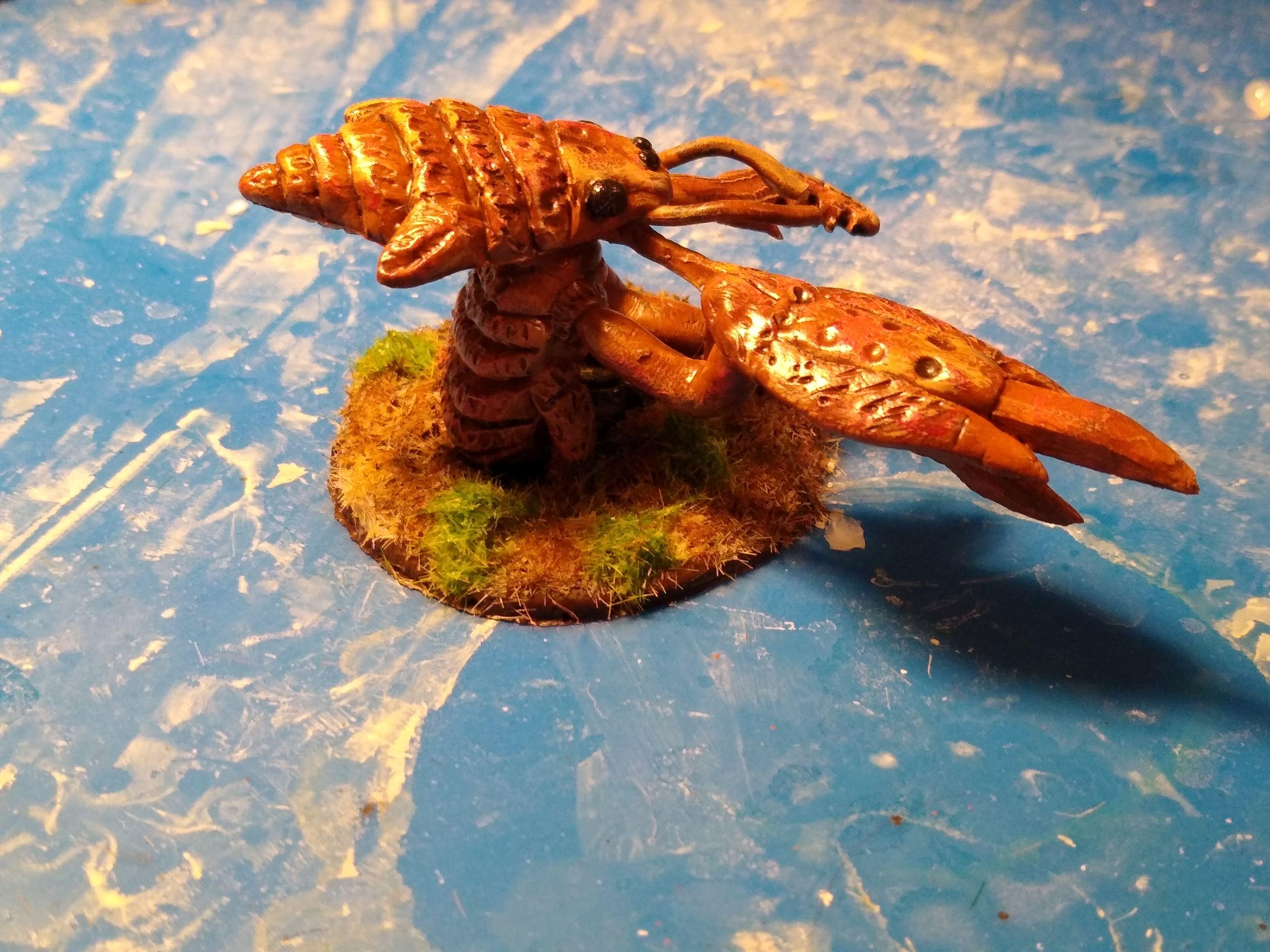 Ankheg, Dragon, Dungeons, Dungeons And Dragons, Mini, Miniature, Monster, Sculpting