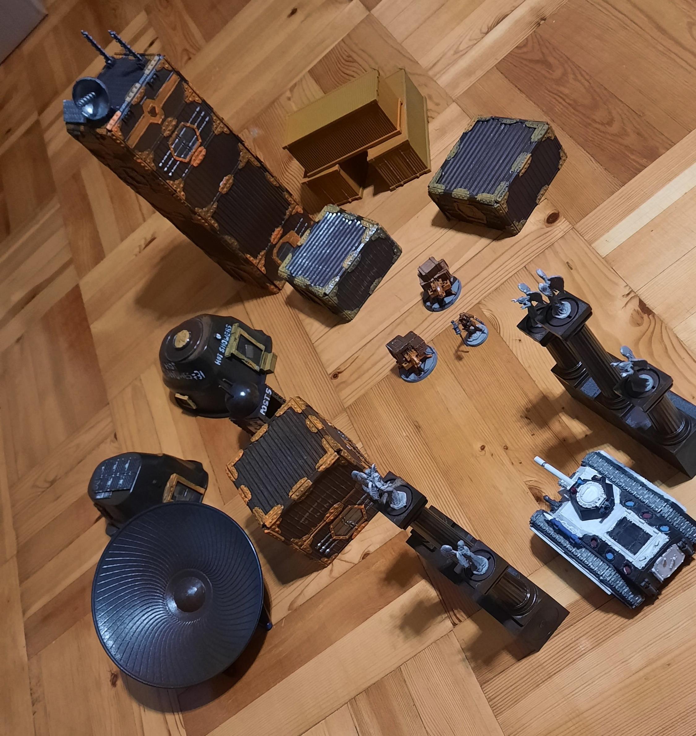 Spaceport, Terrain