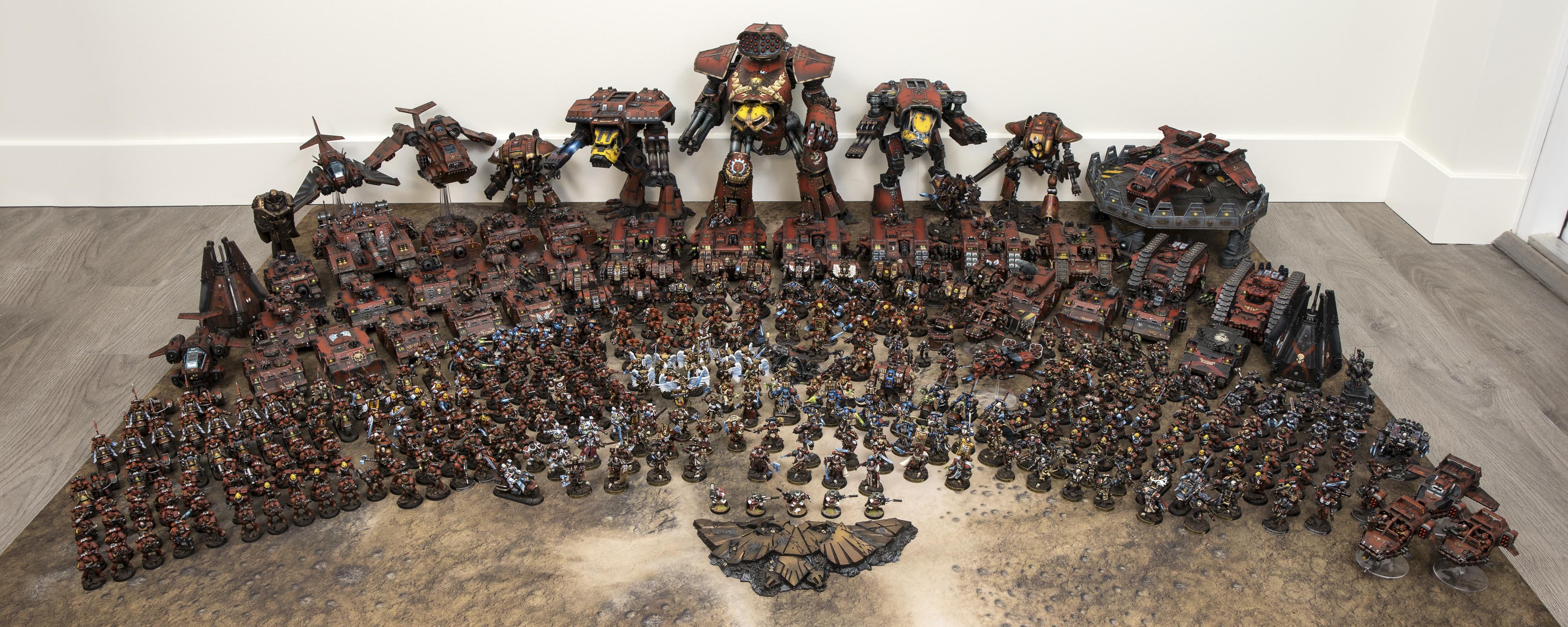 Army, Blood Angels, Reaver, Titan, Warhound