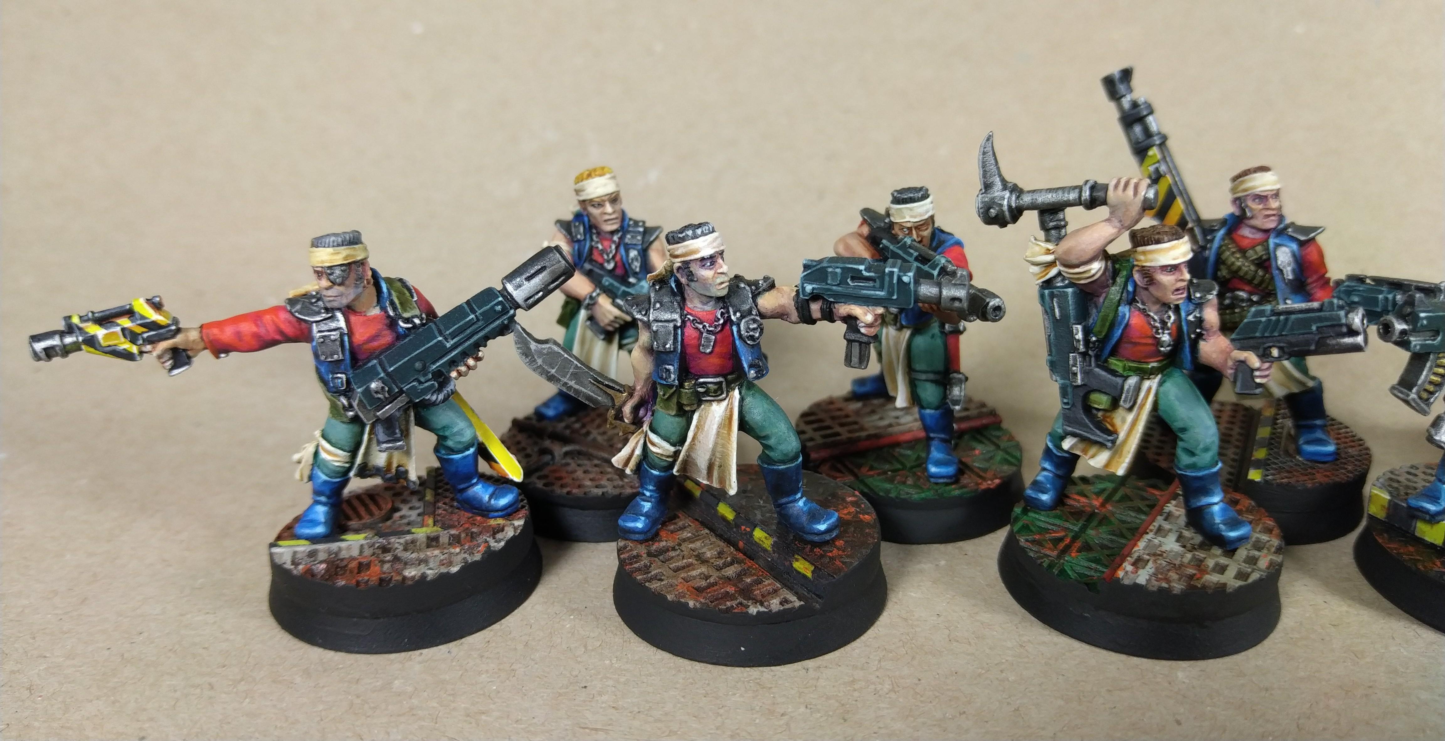 Bounty Hunter, Hired Guns, House, Necromunda, Old, Orlock, Scum, Warhammer 40,000, Warhammer Fantasy