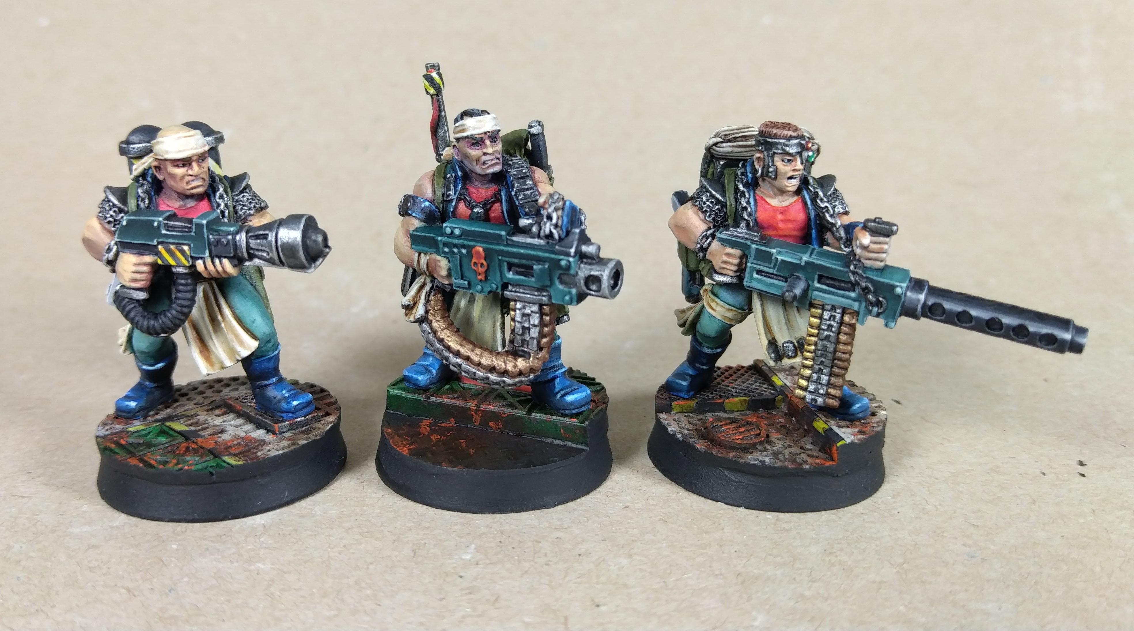 Bounty Hunter, Hired Guns, House, Necromunda, Old, Orlock, Scum, Warhammer 40,000, Warhammer Fantasy