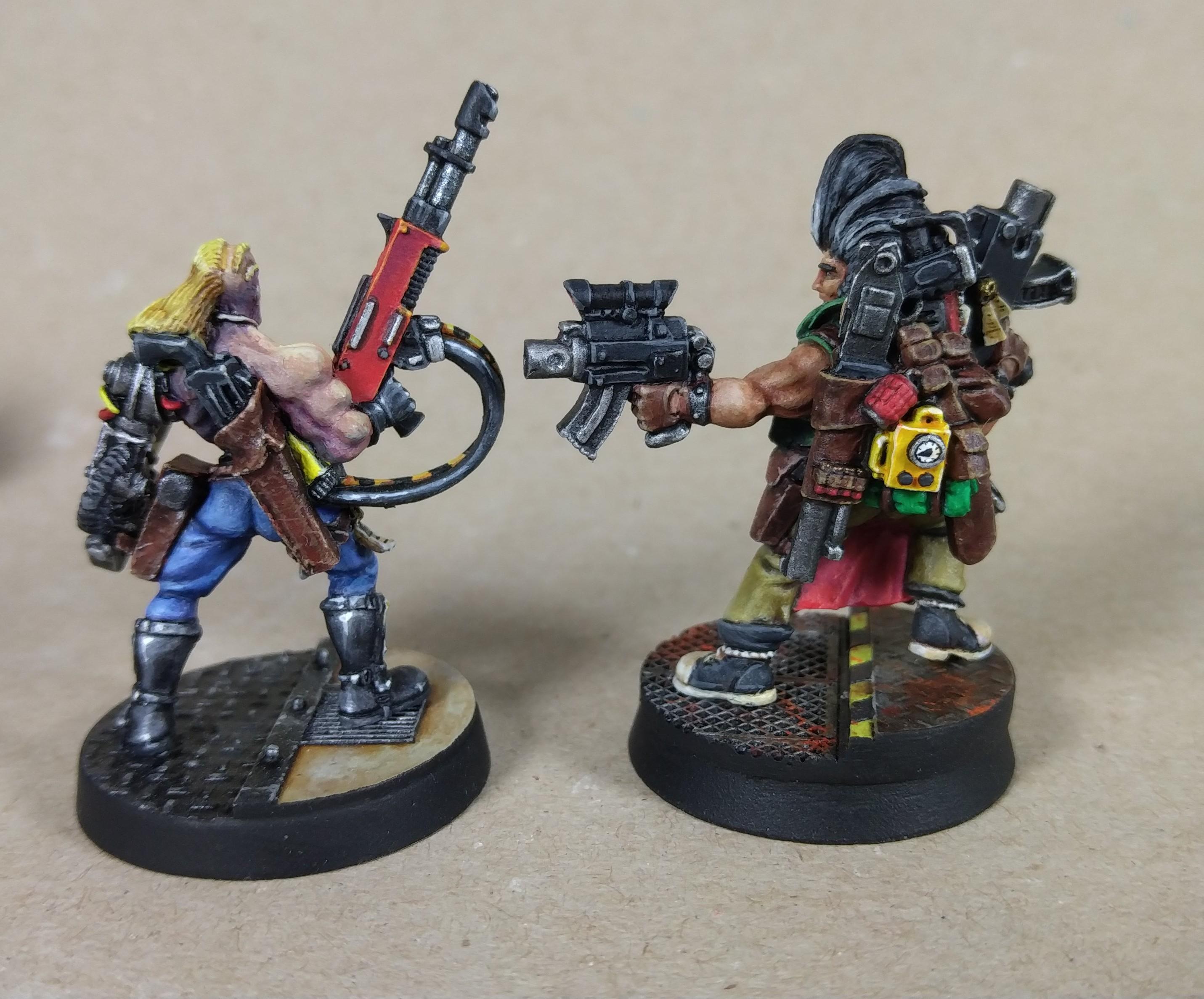 Bounty Hunter, Hired Guns, House, Necromunda, Old, Orlock, Scum, Warhammer 40,000, Warhammer Fantasy