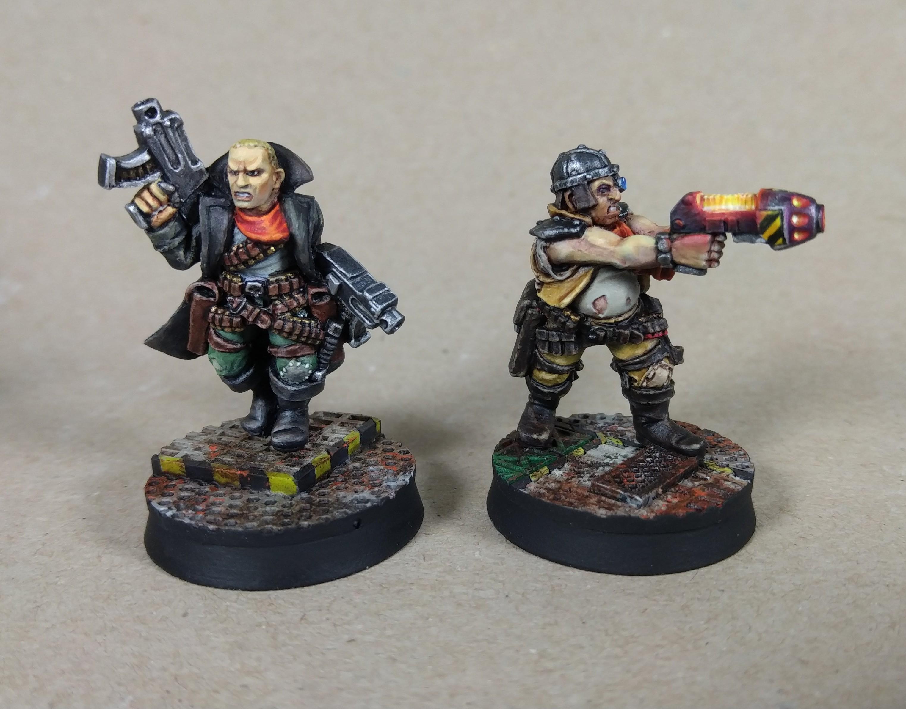 Bounty Hunter, Hired Guns, House, Necromunda, Old, Orlock, Scum, Warhammer 40,000, Warhammer Fantasy