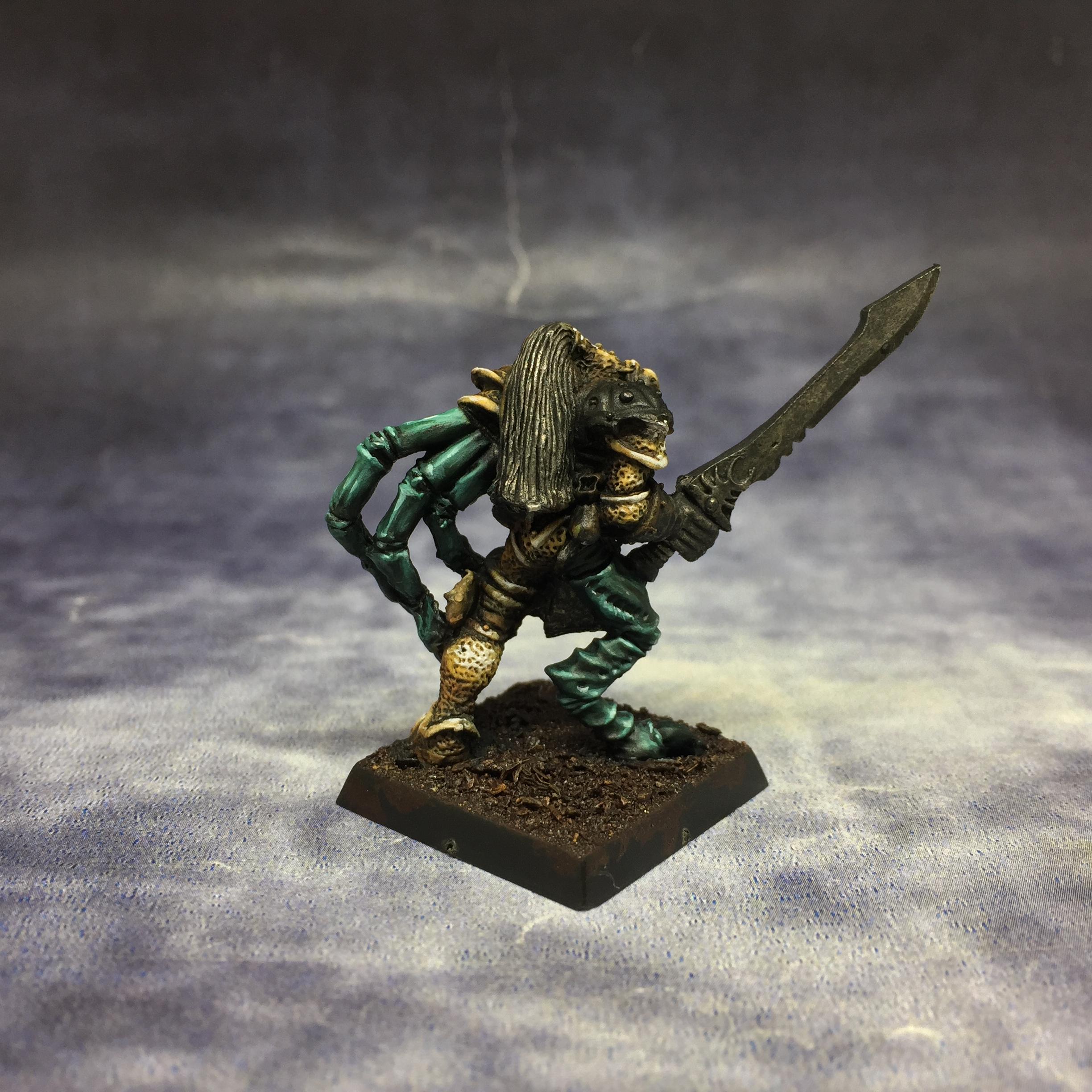 Champion, Chaos, Citadel, Games Workshop, Hybrid, May 2021, Oldhammer, Slaanesh, Work In Progress
