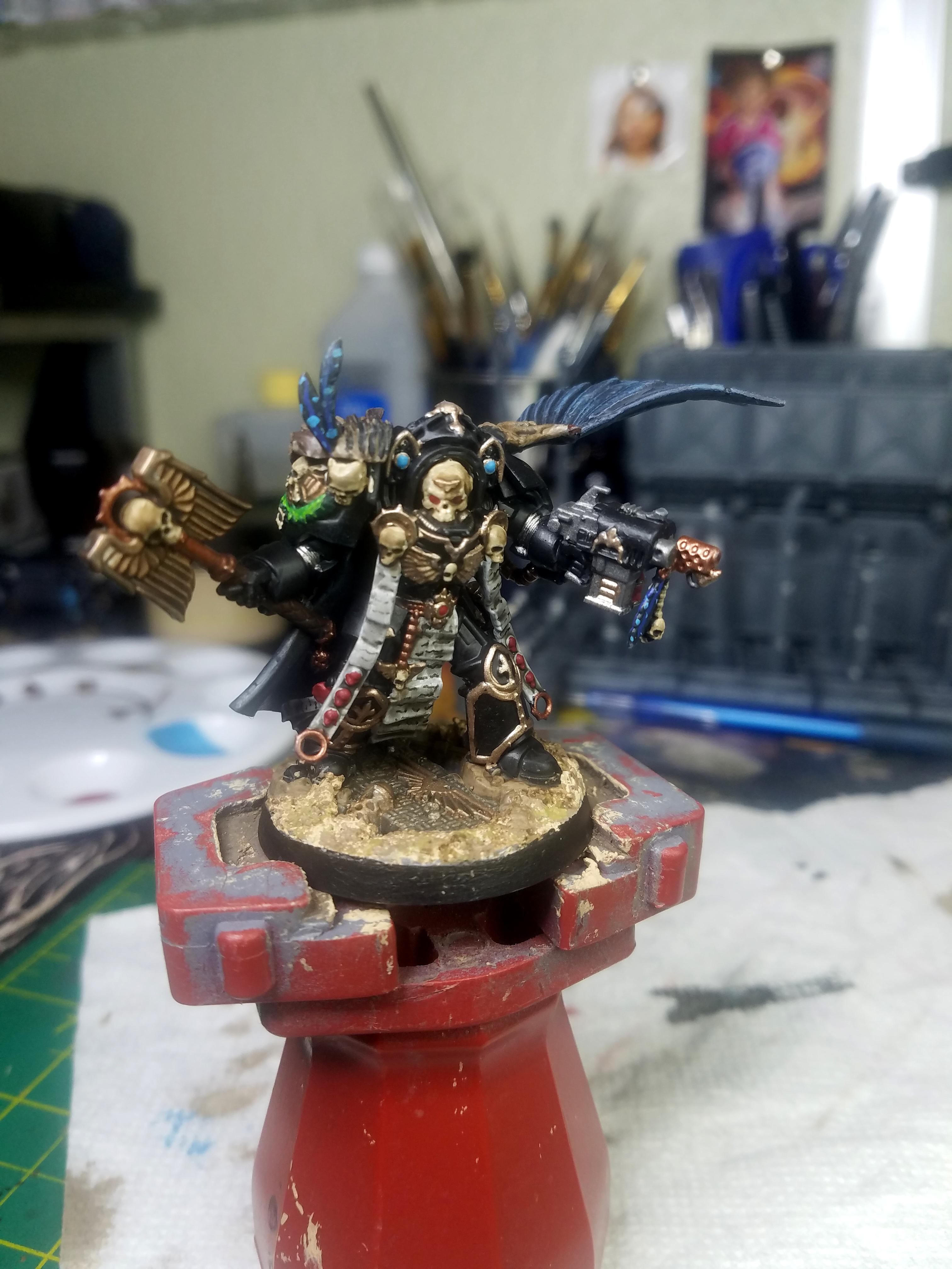 Chaplain, Guard, Raven, Tarentus, Terminator Armor