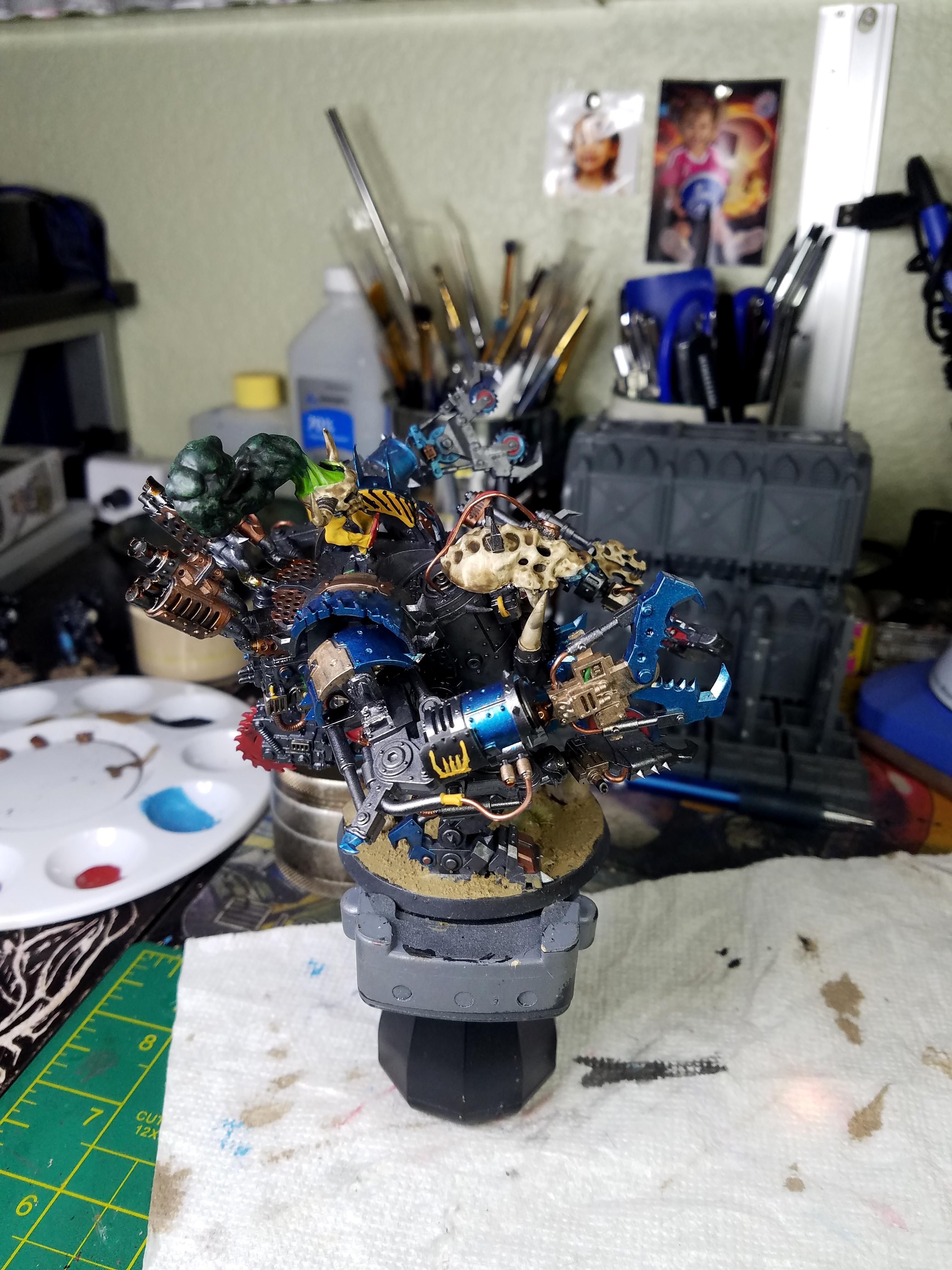 Death, Deff, Dreadnought, Orks, Skull