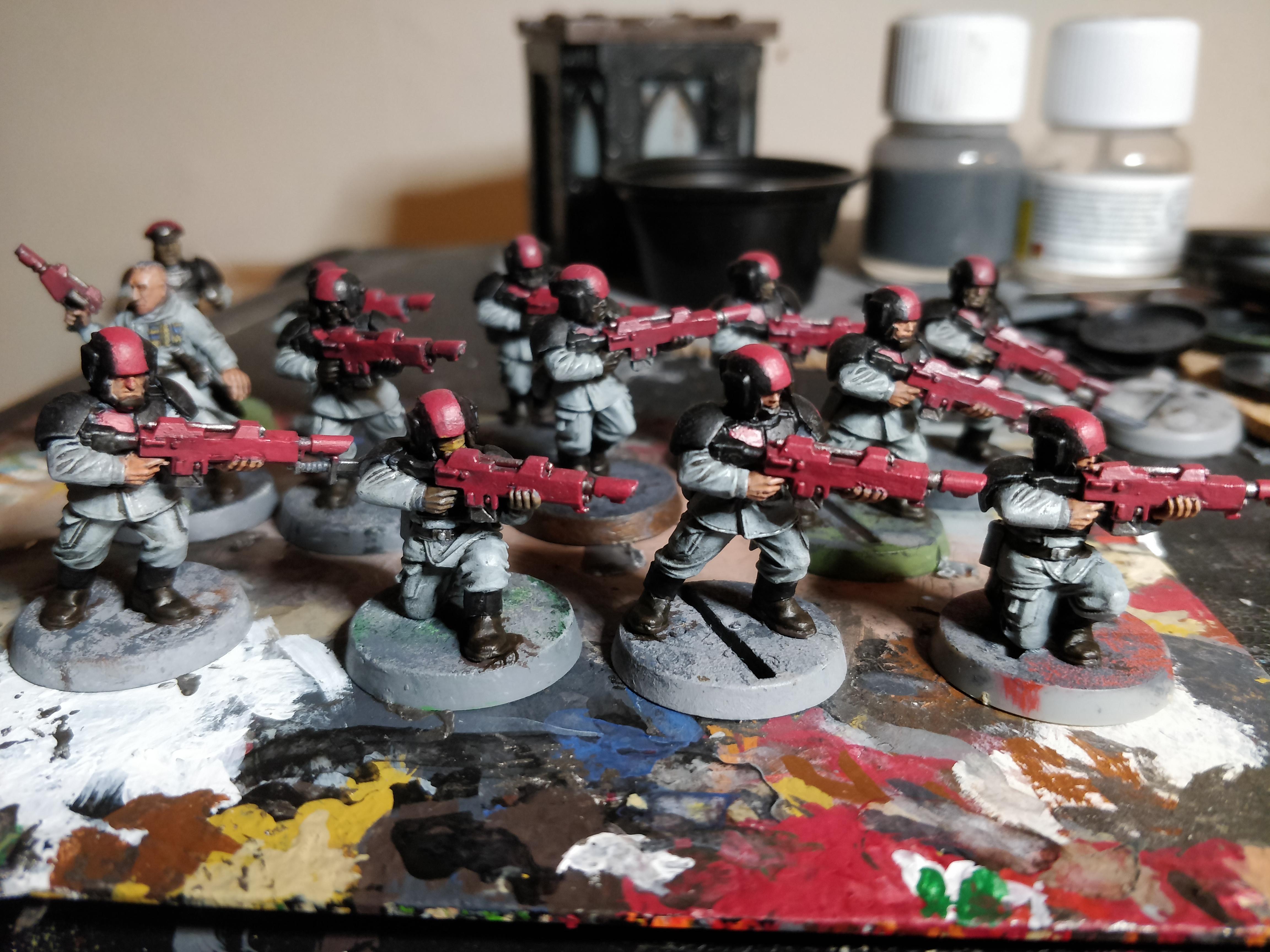 Astra, Guard, Imperial, Militarum, Necromunda, Spiders, Work In Progress
