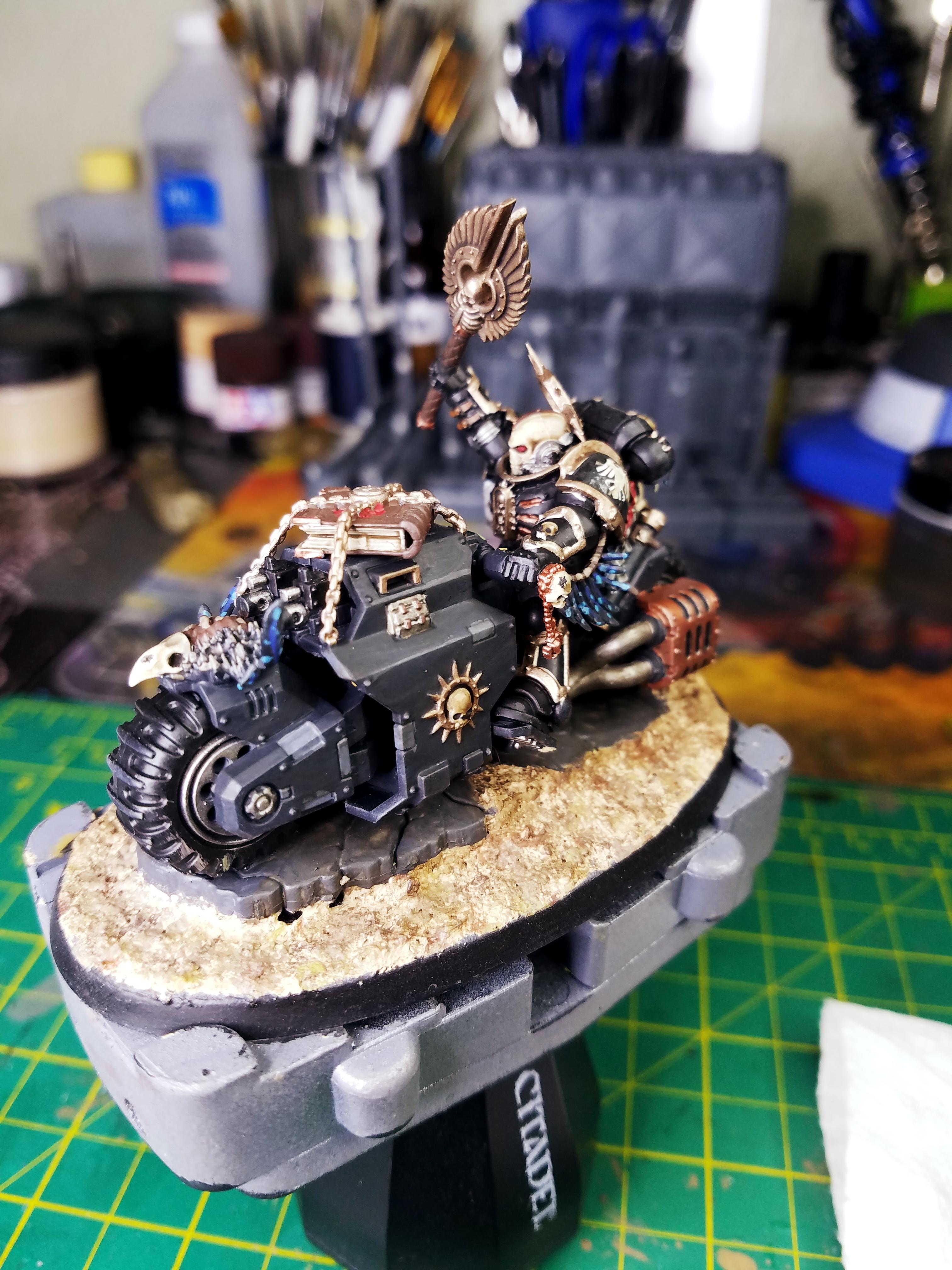 Bike, Chaplain, Guard, Raven