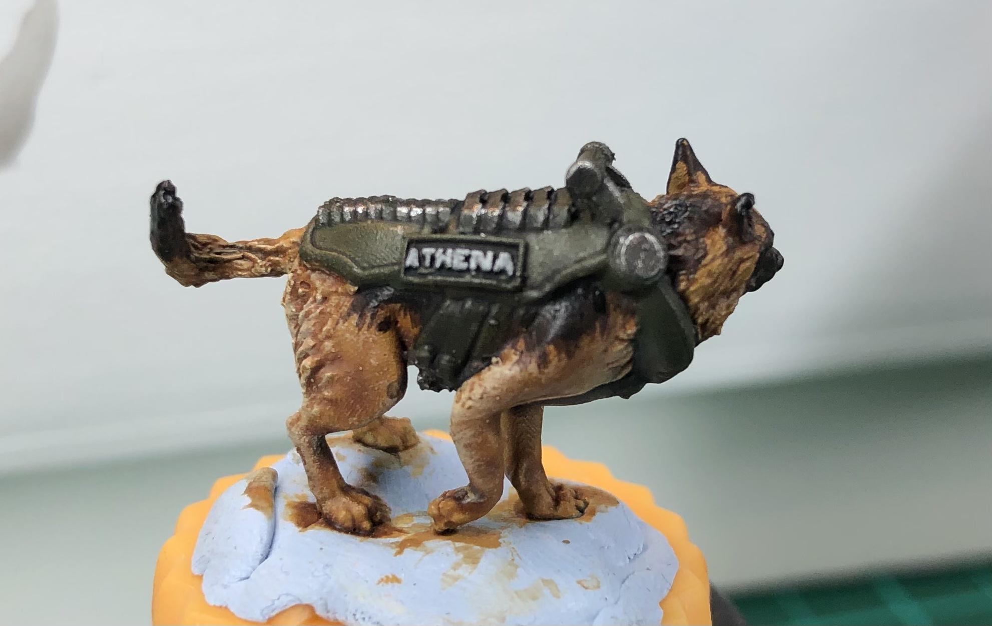 3d Printing, Cyber Mastiff, Dogs, Necromunda, Stargrave