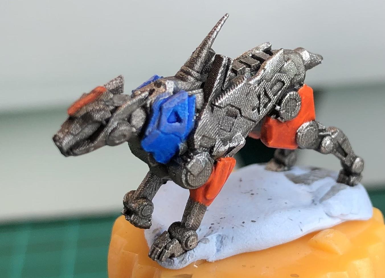 3d Printing, Cyber Mastiff, Dogs, Necromunda, Stargrave