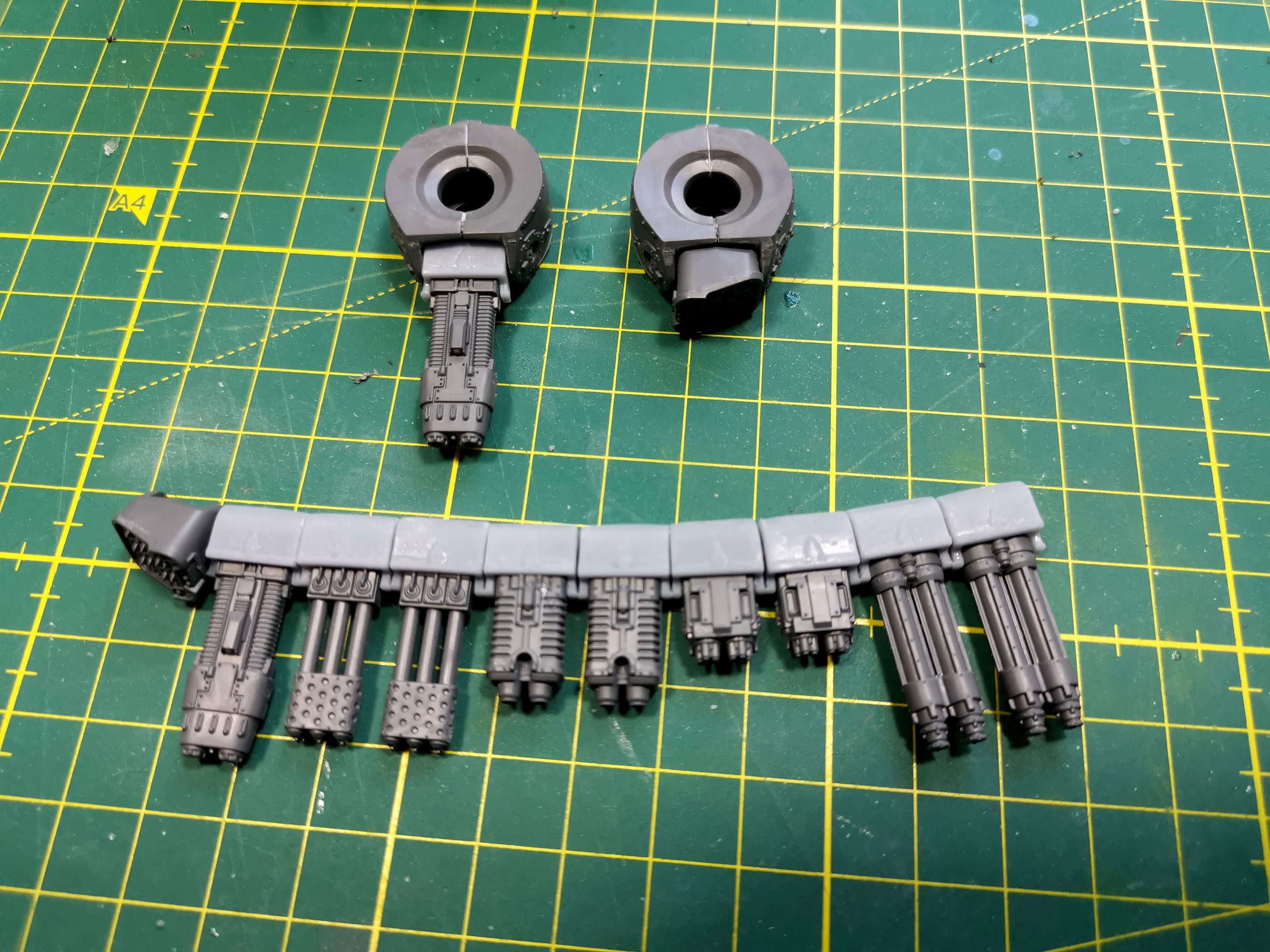 Adeptus Titanicus Warmaster shoulder weapon mount