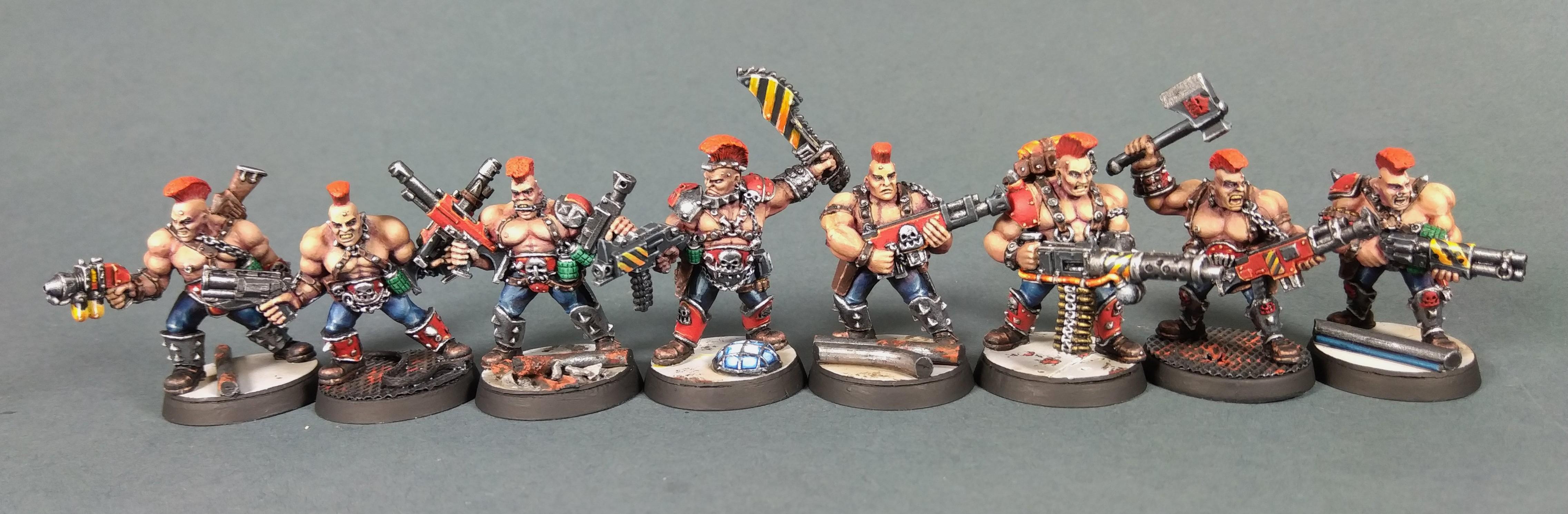 Bounty Hunter, Goliath, Hired Guns, House, Necromunda, Old, Scum, Warhammer 40,000, Warhammer Fantasy