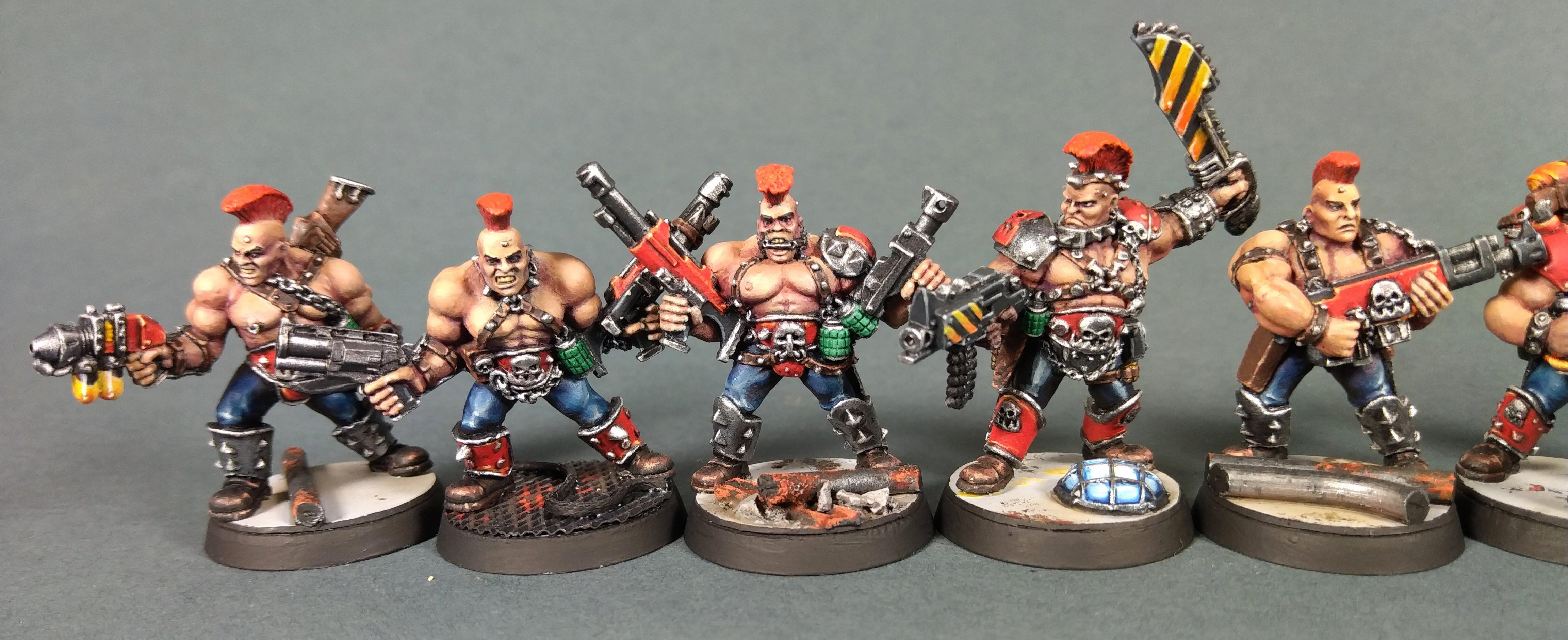 Bounty Hunter, Goliath, Hired Guns, House, Necromunda, Old, Scum, Warhammer 40,000, Warhammer Fantasy