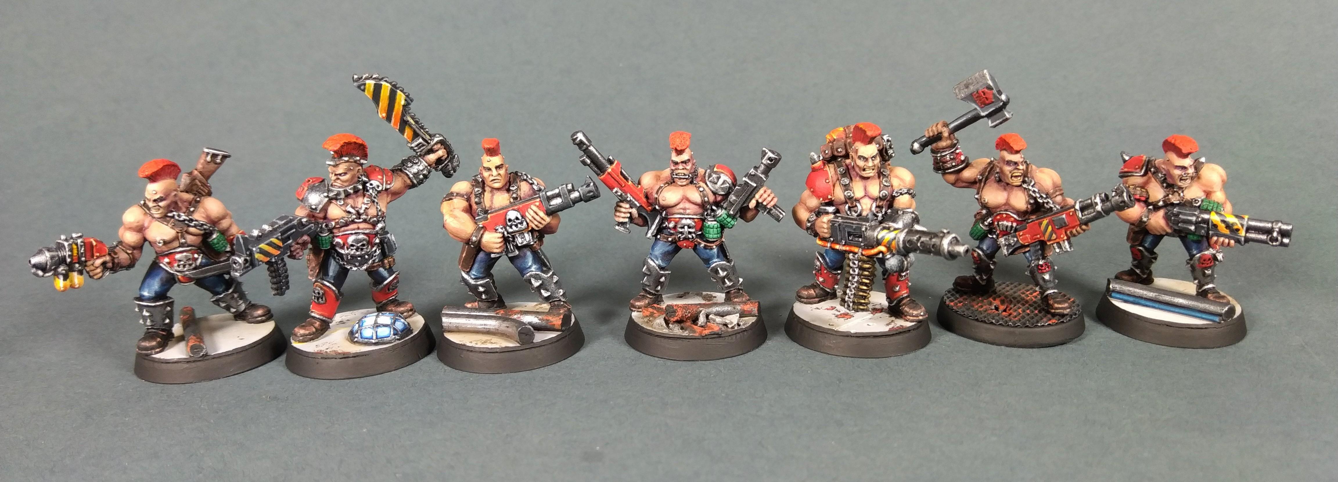 Bounty Hunter, Goliath, Hired Guns, House, Necromunda, Old, Scum, Warhammer 40,000, Warhammer Fantasy