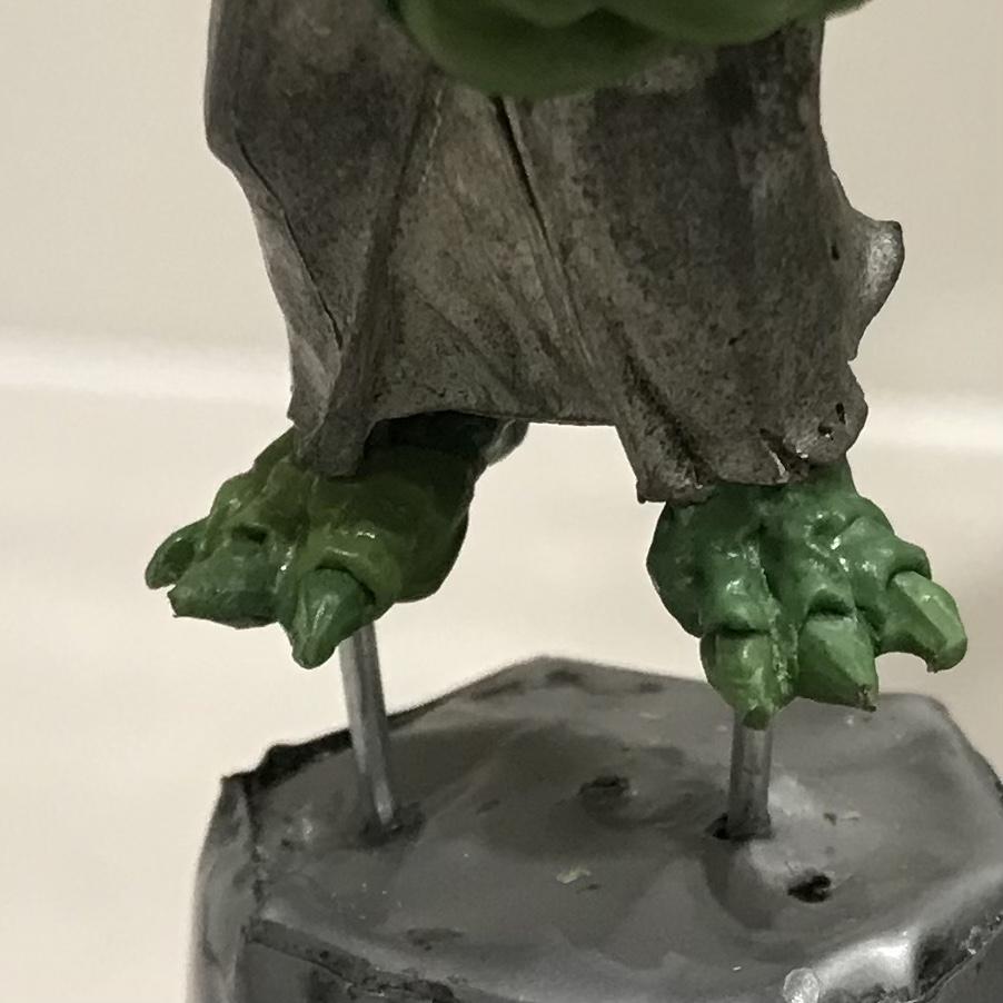 54mm, Chaos Space Marines, Conversion, Daemon Prince, Greenstuff, Inquisitor, Metal Miniatures, Nugle Conversion, Nurgle, Warhammer 40,000