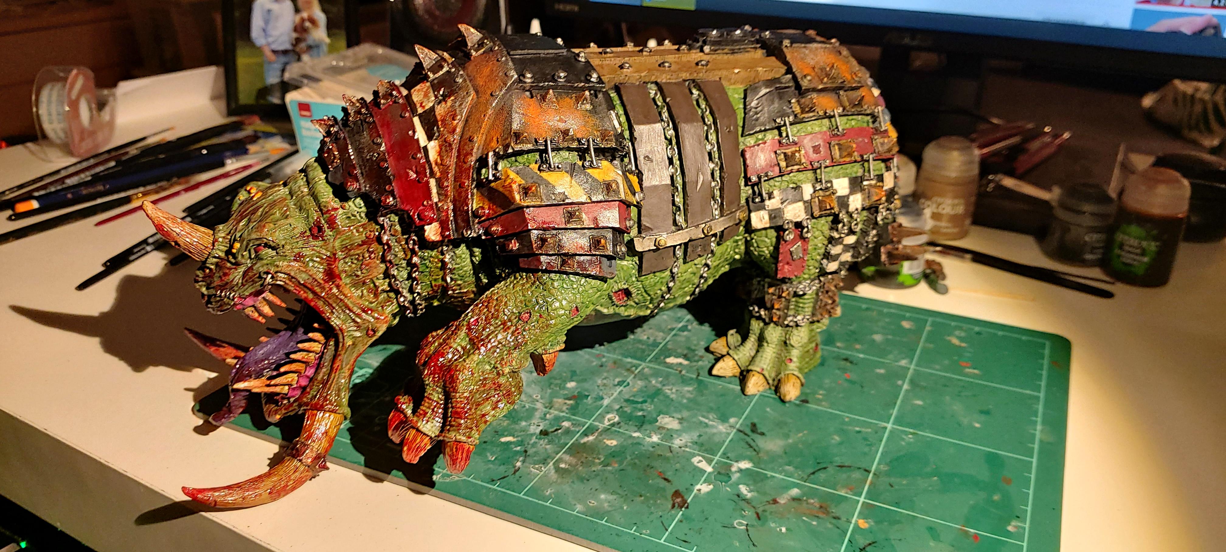 My first take of a Gargantuan Squiggoth
