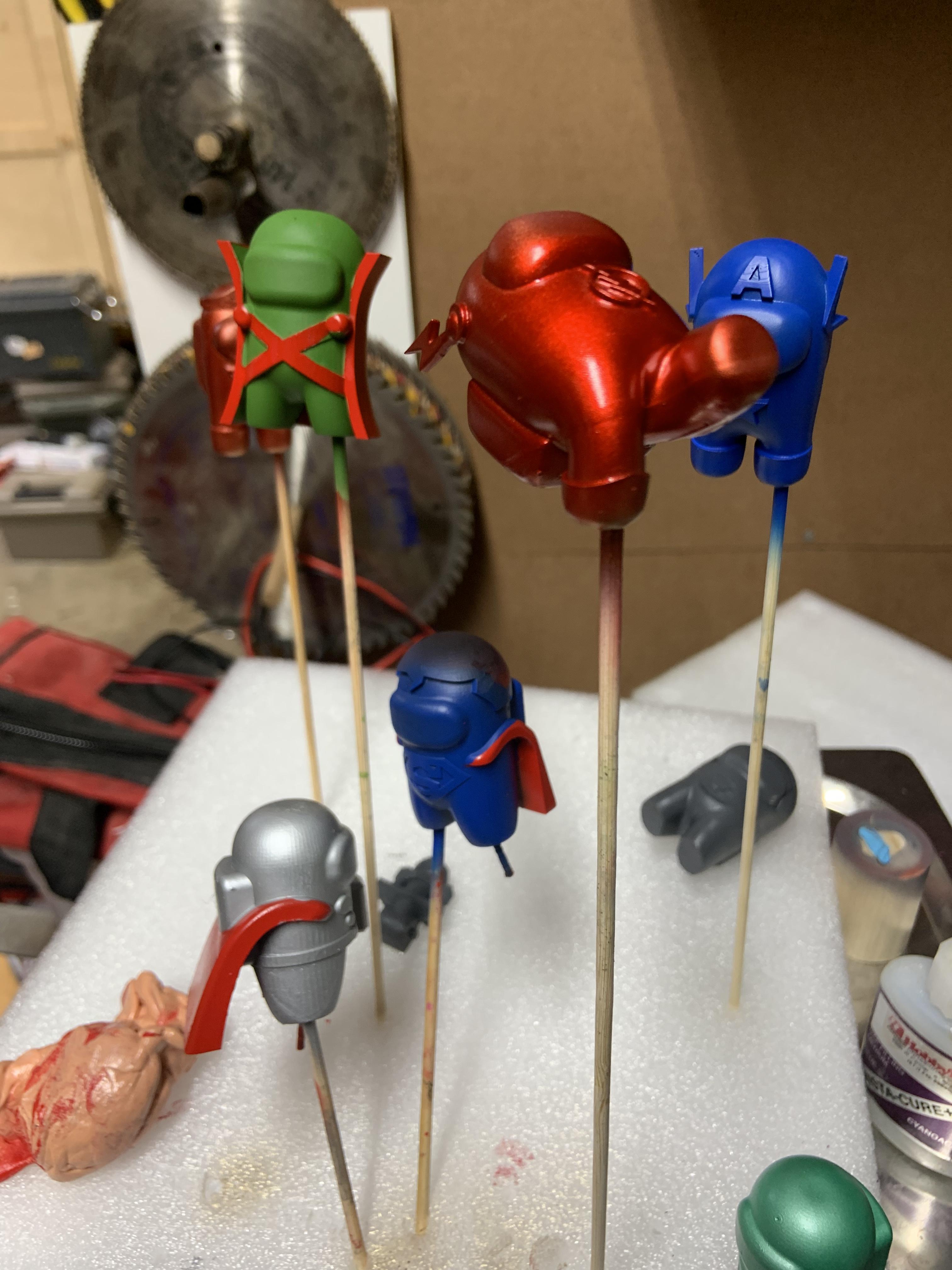 Superheroes Amongus