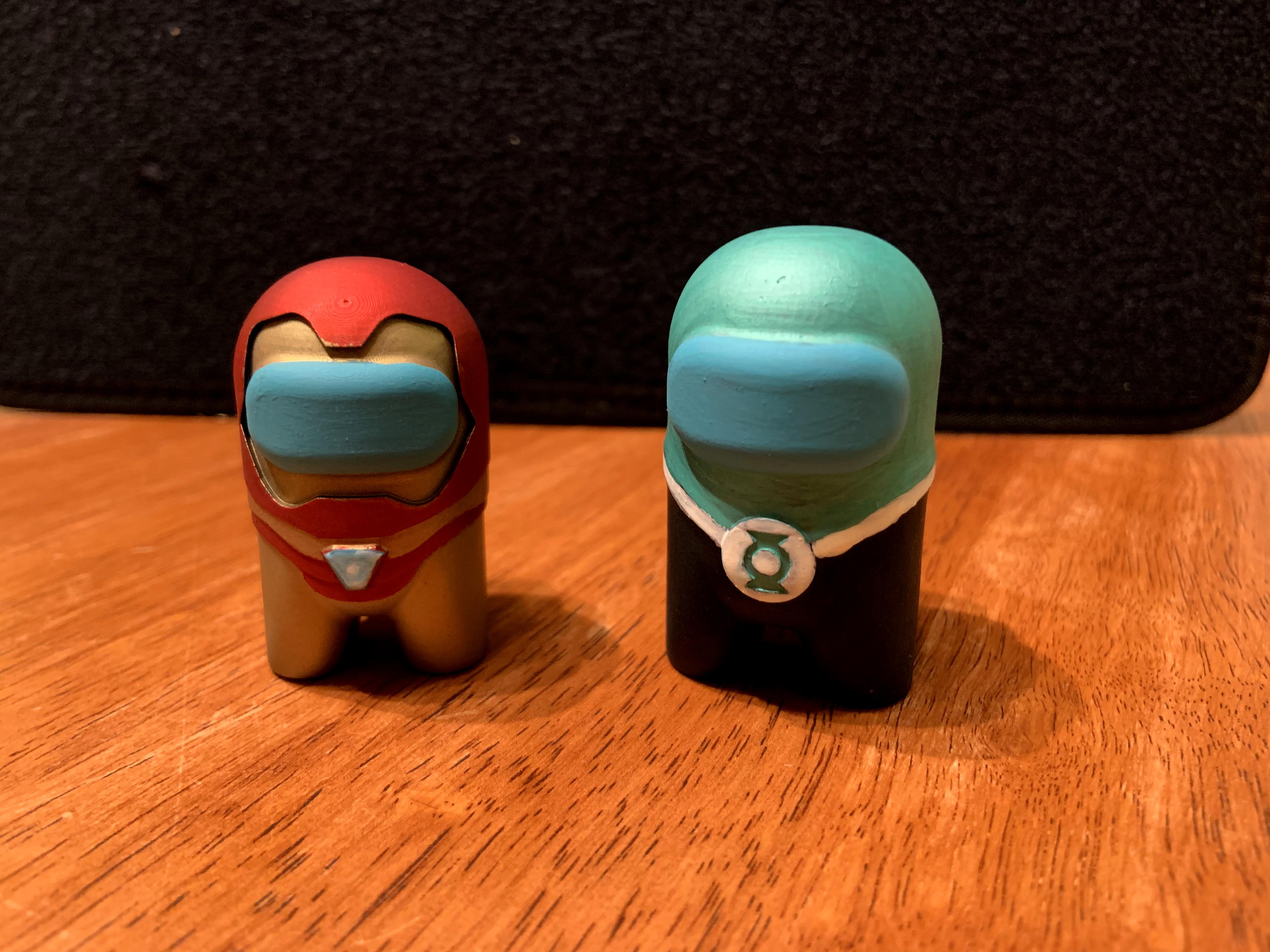 Iron man and Green Latern