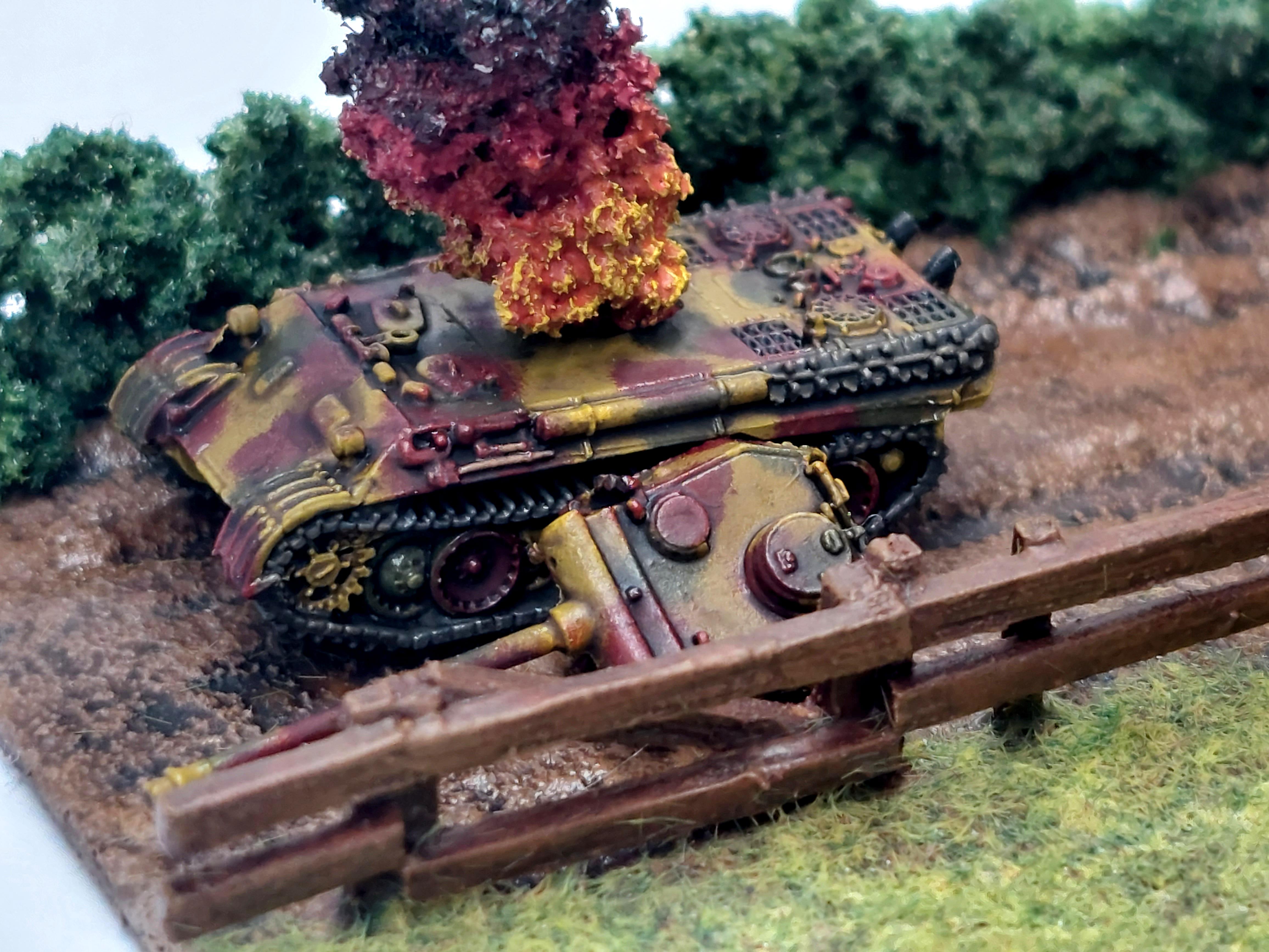 6mm, Diorama, Tank, World War 2