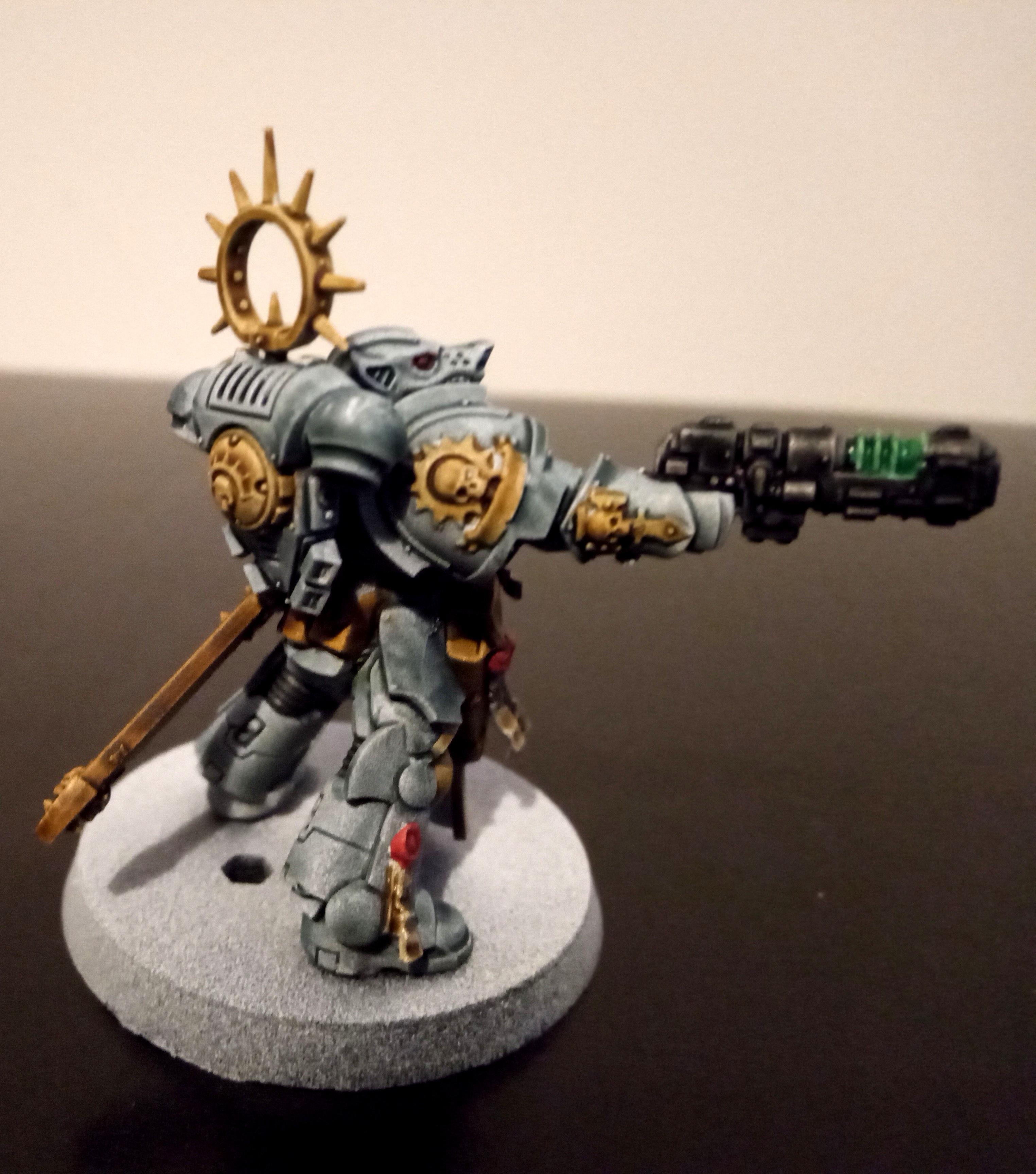 Space Wolves Primaris Lieutenant Conversion