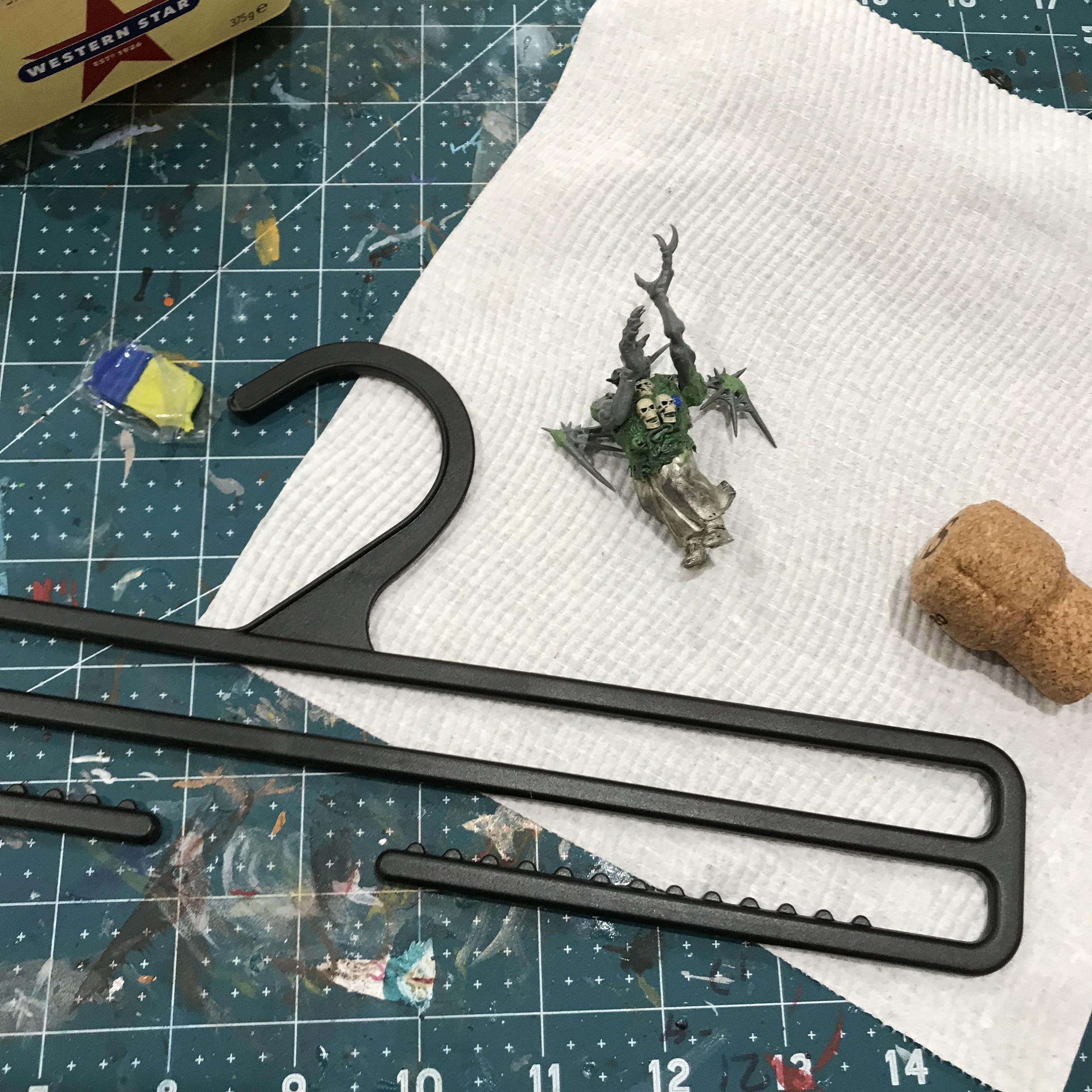 54mm, Chaos Space Marines, Conversion, Daemon Prince, Greenstuff, Inquisitor, Metal Miniatures, Nugle Conversion, Nurgle, Warhammer 40,000