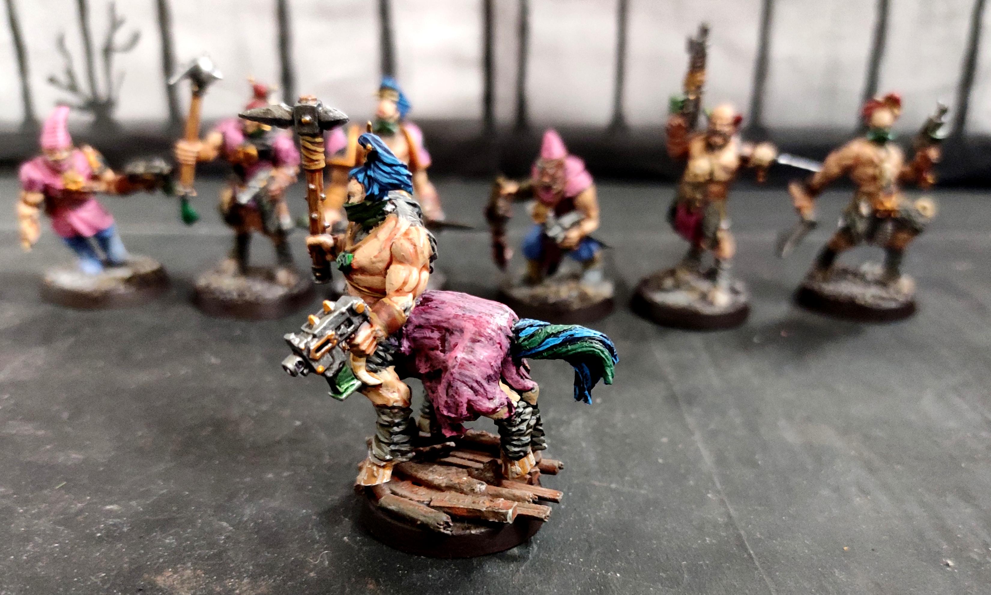 Abhuman, Beastmen, Bolt Pistol, Centaur, Chaos, Chaos Cultists, Commander, Conversion, Cult, Cult Leader, Cultist Champion, Cultists, Dark Vengeance, Heresy, Heretics, Infantry, Kitbash, Lost And The Damned, Mutant, Regiment, Renegade, Slaanesh, Slaangor, Warhammer 40,000