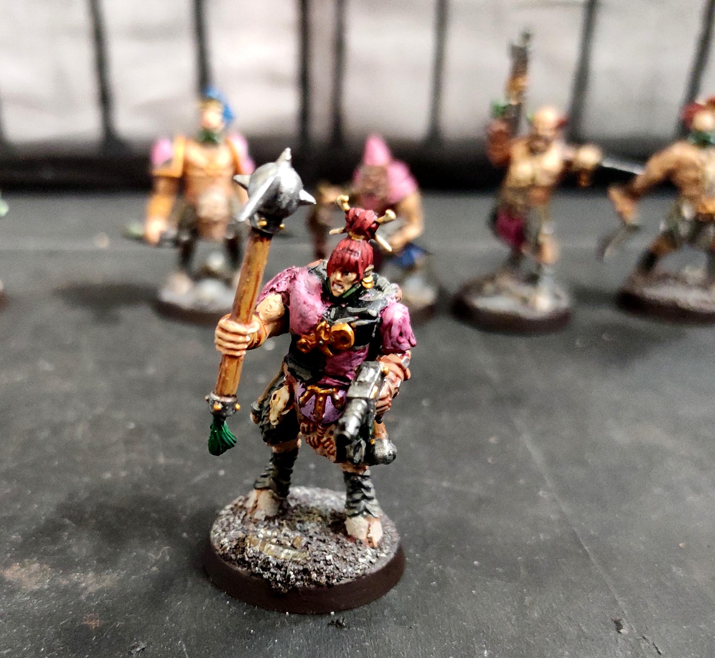 Abhuman, Autopistol, Beastmen, Chaos, Chaos Cultists, Conversion, Cult, Cultists, Dark Vengeance, Heresy, Heretics, Infantry, Kitbash, Lost And The Damned, Mace, Mutant, Regiment, Renegade, Slaanesh, Slaangor, Warhammer 40,000