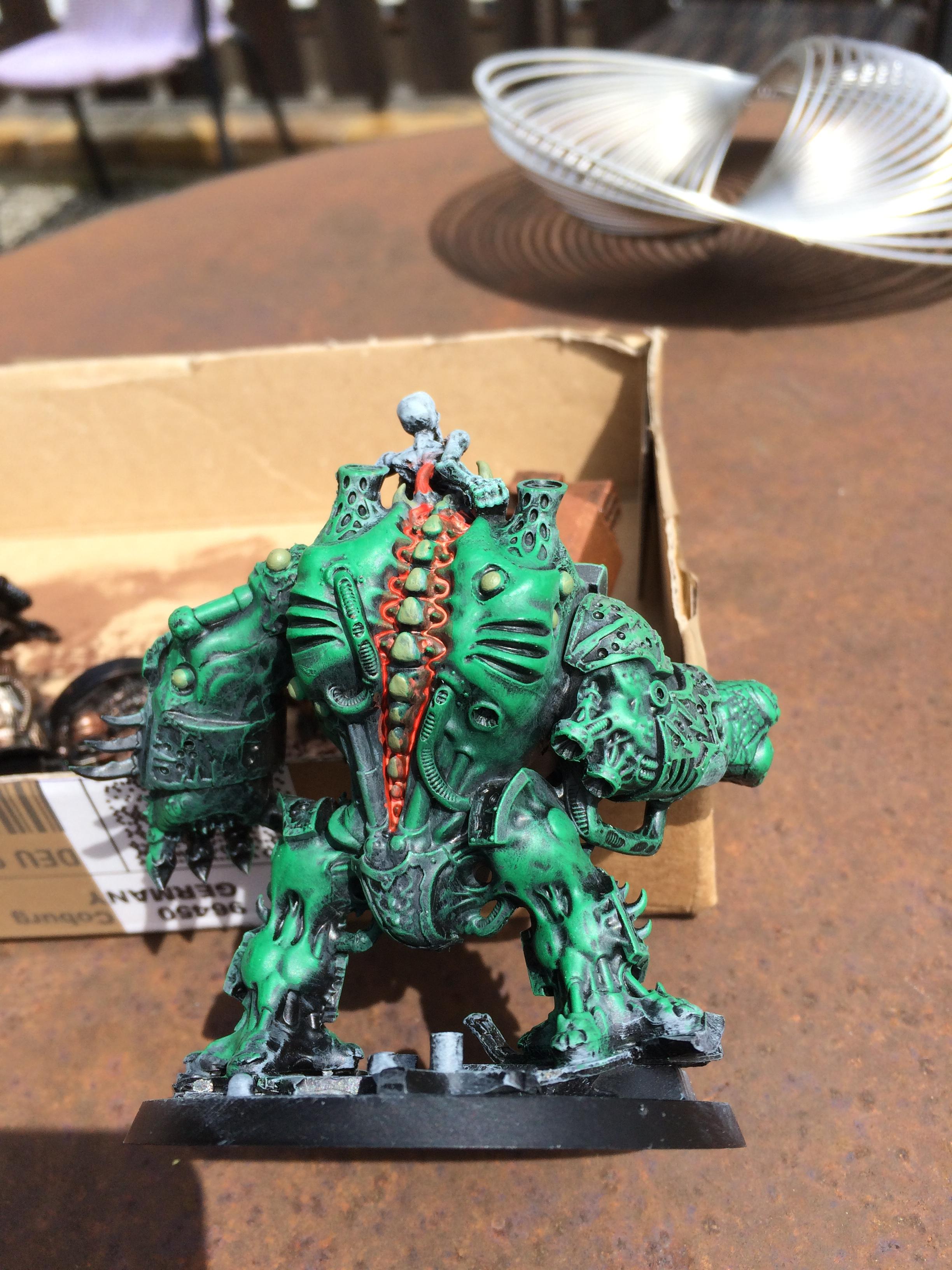 Conversion, Deradnought, Green, Hellbrute, Nurgle, Rider, Skelett