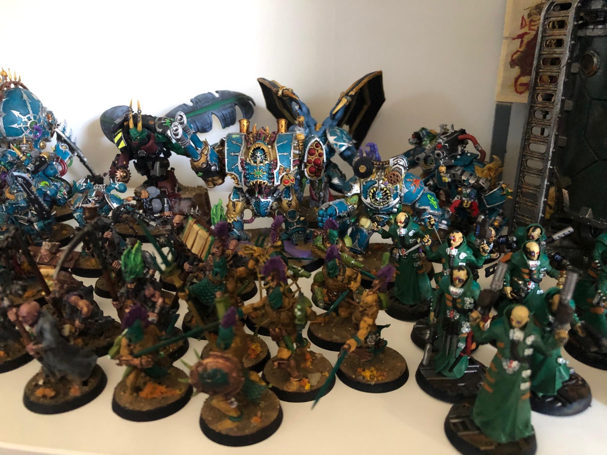 Alpha Legion, Chaos Space Marines, Kitbash, Warhammer 40,000