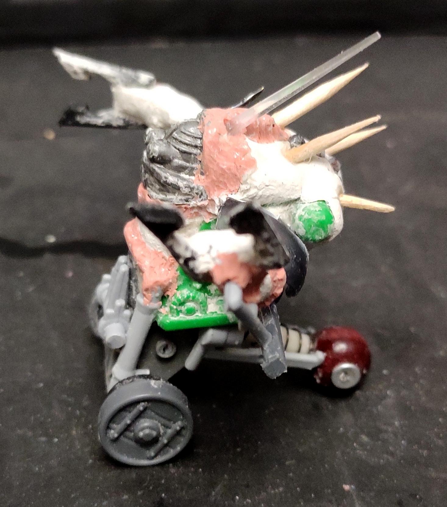 Abomination, Admech, Chaos, Claw, Conversion, Cyborg, Dark Mechanicus, Heresy, Retinue, Scratch Build, Sculpting, Servitors, Spikes, Technolog, Tehnolog, Warhammer 40,000, Wheels, Work In Progress