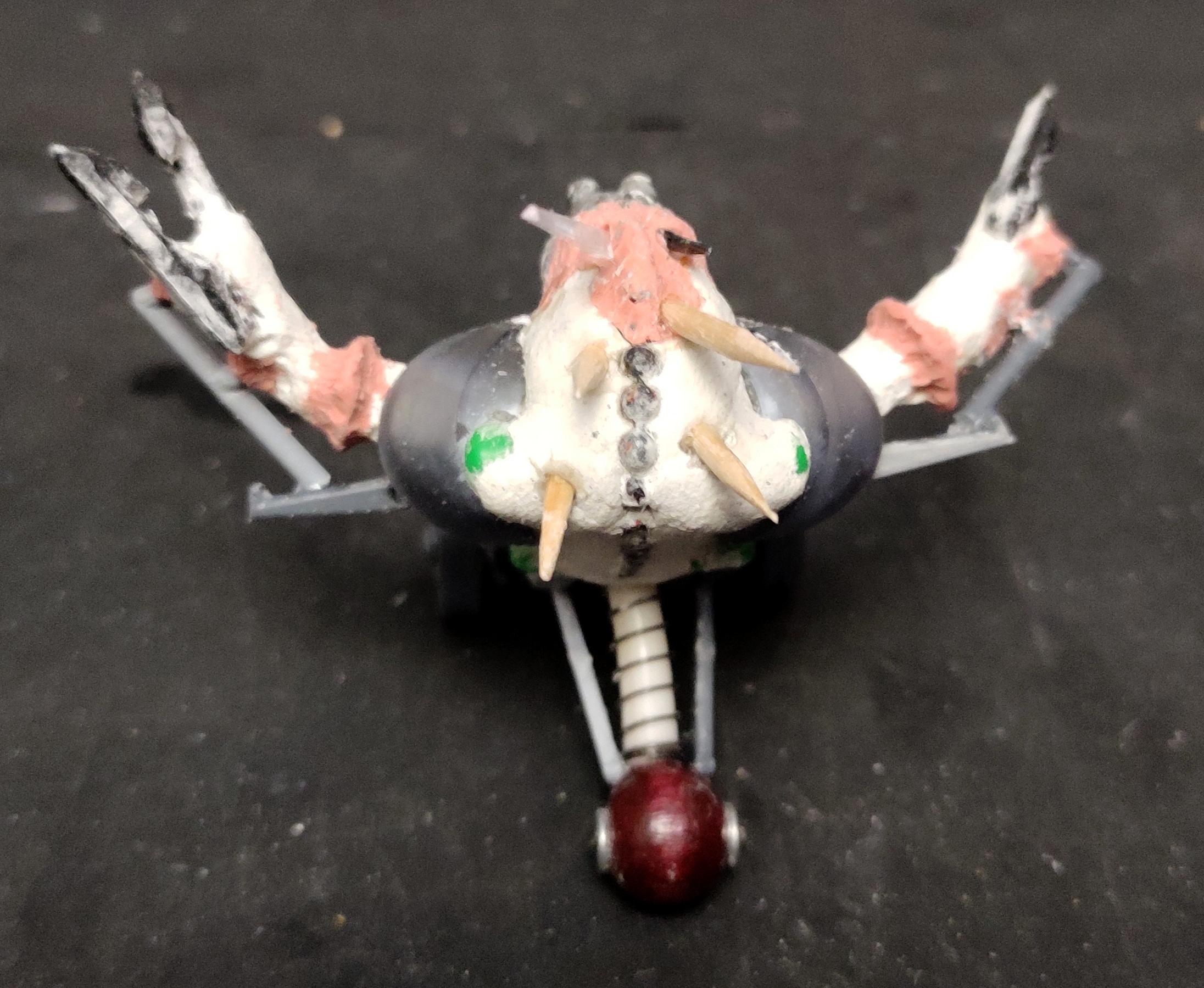 Abomination, Admech, Chaos, Claw, Conversion, Cyborg, Dark Mechanicus, Heresy, Retinue, Scratch Build, Sculpting, Servitors, Technolog, Tehnolog, Warhammer 40,000, Wheels, Work In Progress