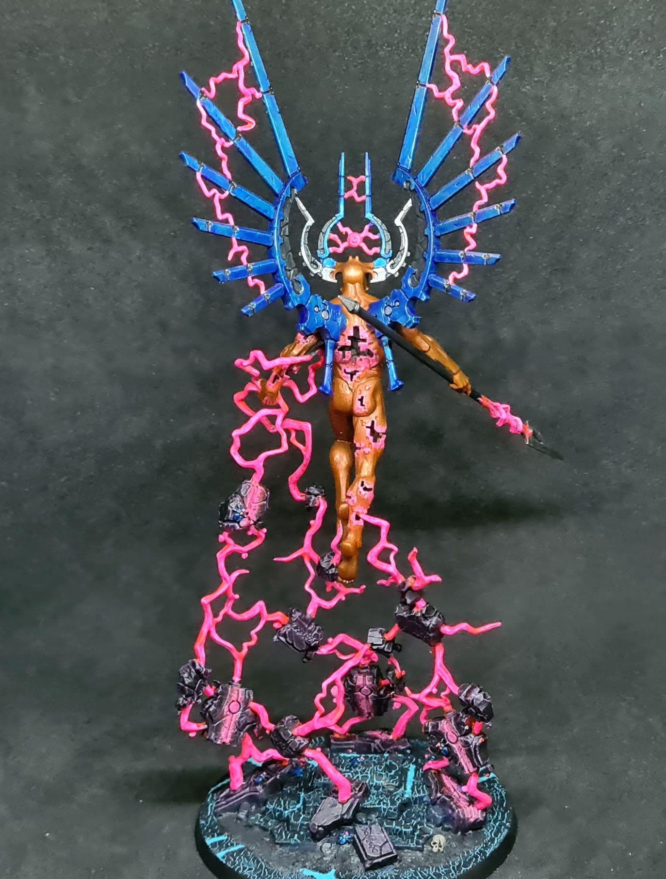 Blue, C'tan, Contrast Paint, Necrons, Shard, Void Dragon