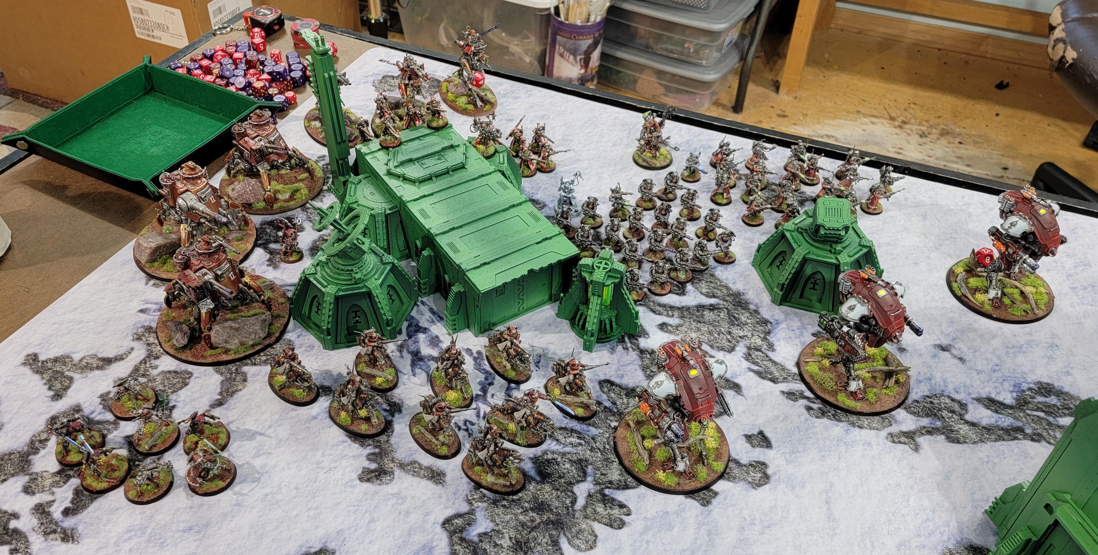2000 points of new AdMech (skitarii only)
