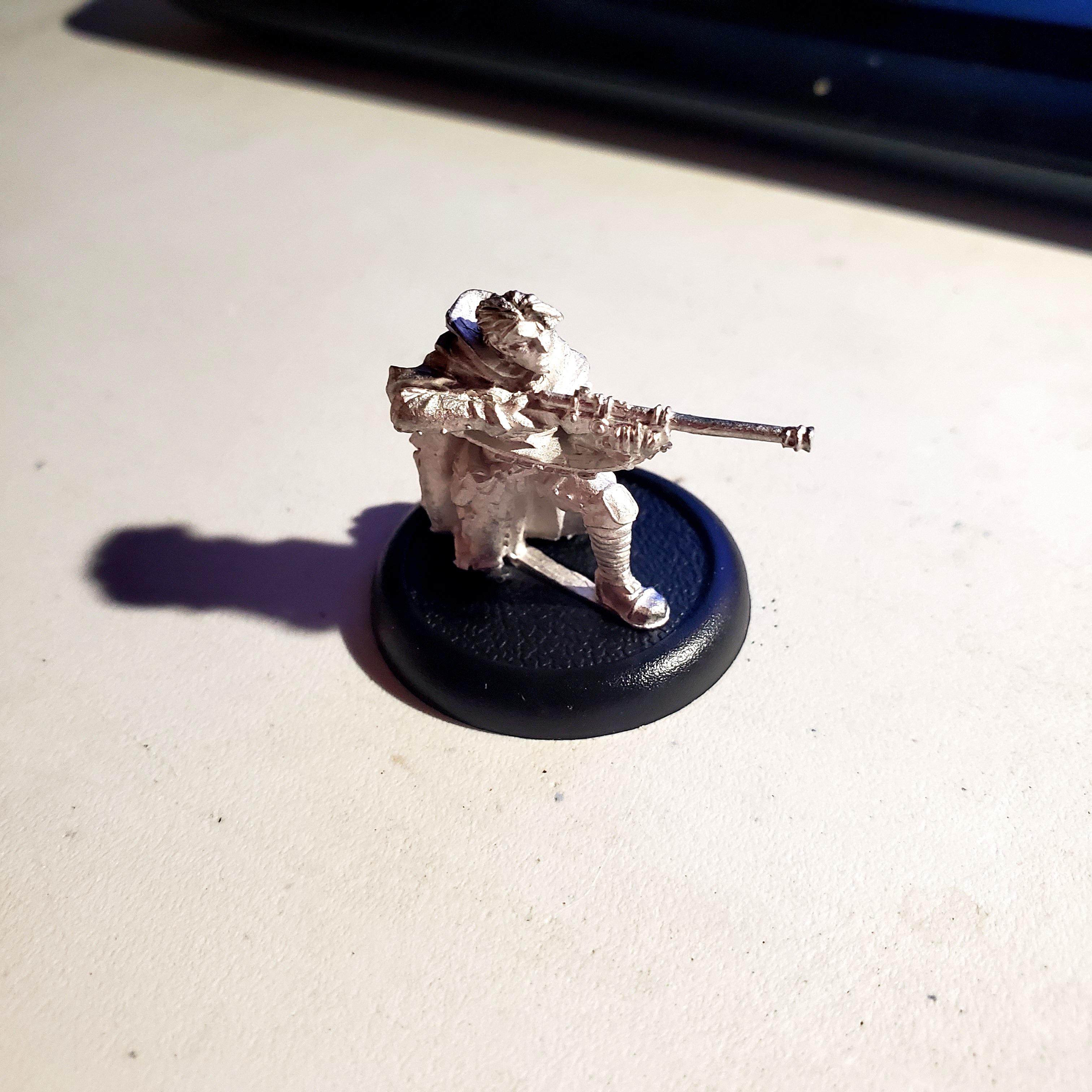 Cygnar Ranger Grunt pose 3 (bare)