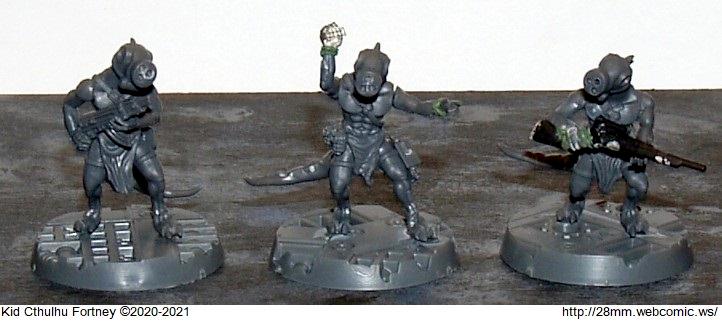 28mm Webcomic, Squamatite, Wargames Atlantic, Wga, Work In Progress